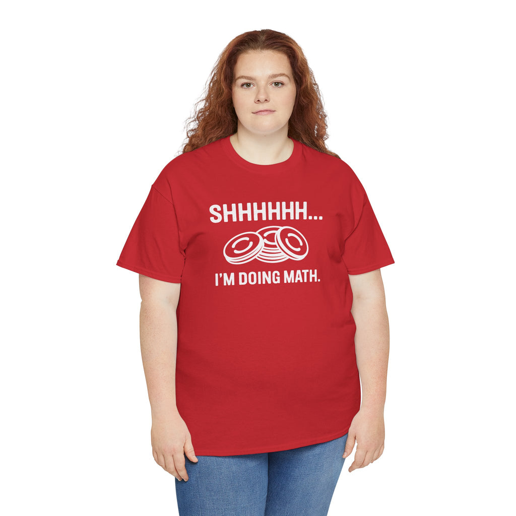“Shhh… I’m Doing Math” Funny Nerd Tee