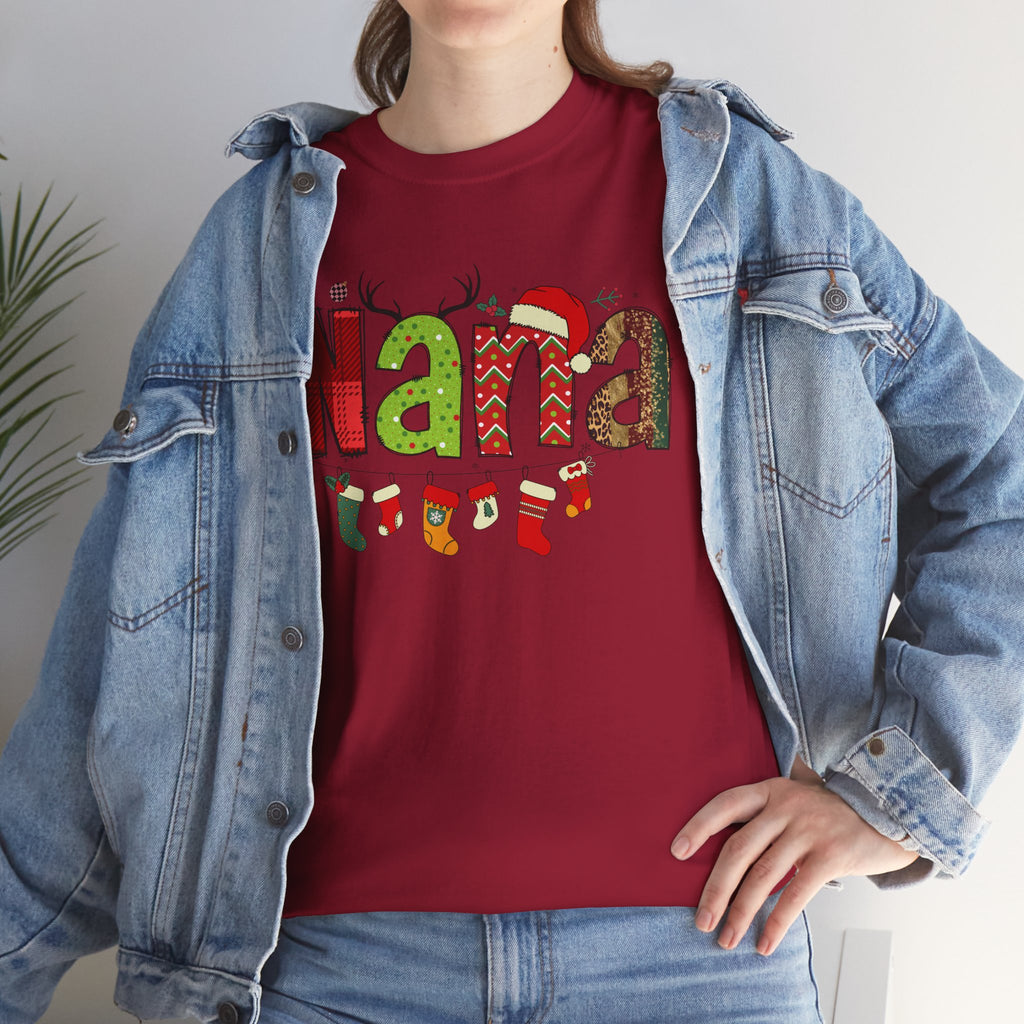 Christmas Nana T-shirt