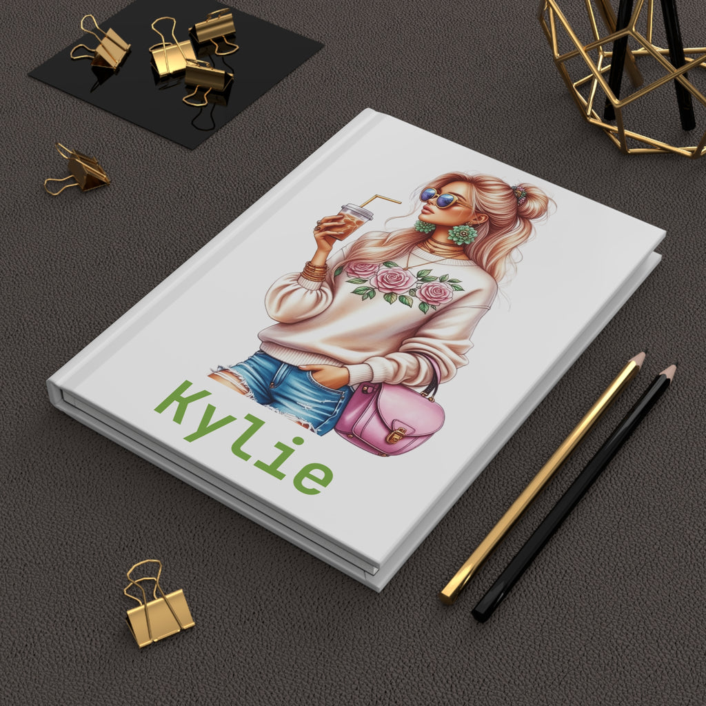 Hardcover Journal — Personalized Chic Girl