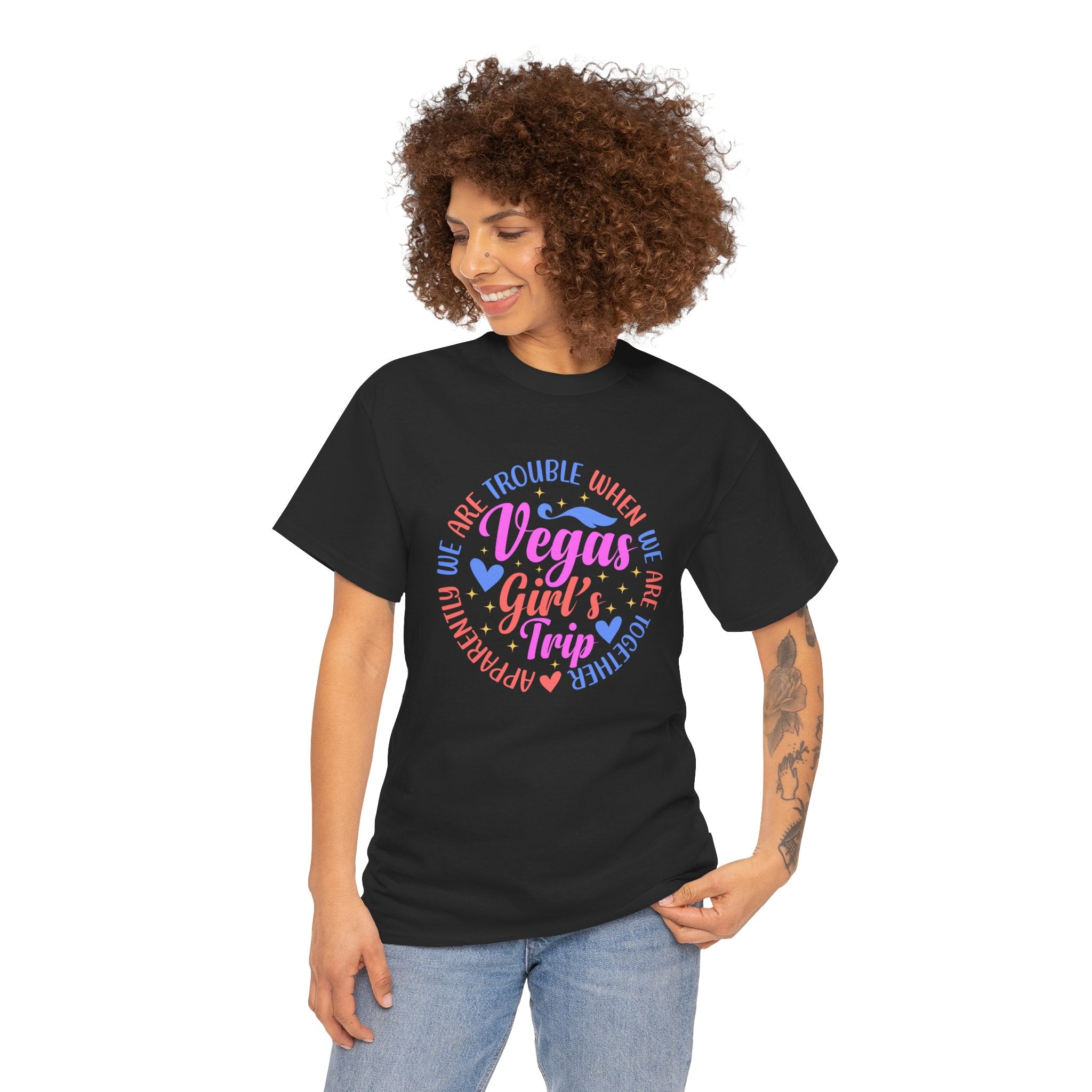Vegas Girls' Trip T-Shirt — "Vegas Girl's Trip" Bachelorette & Vacation Tee