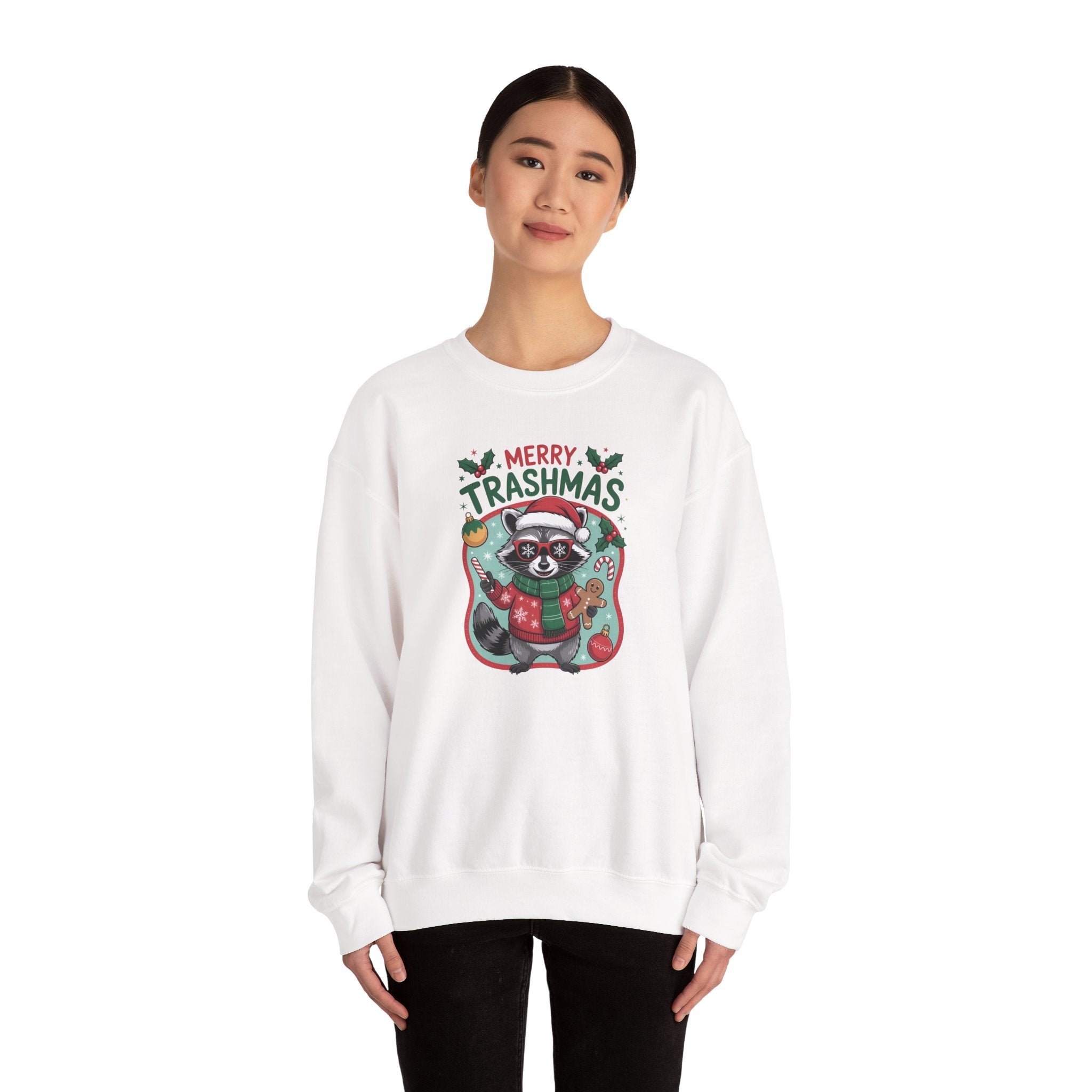 Merry Trashmas Crewneck Sweatshirt