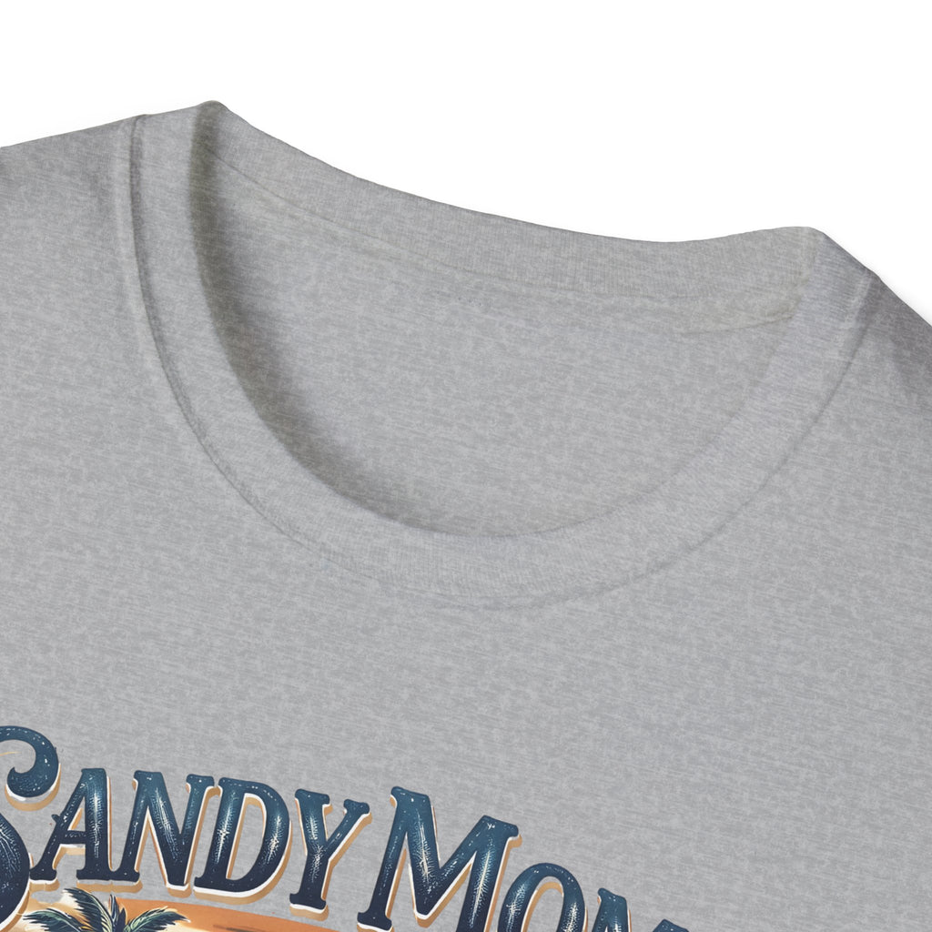 Sandy Moms Coastal Vibes T-Shirt — "Tropic Like It’s Hot" Beach Tee