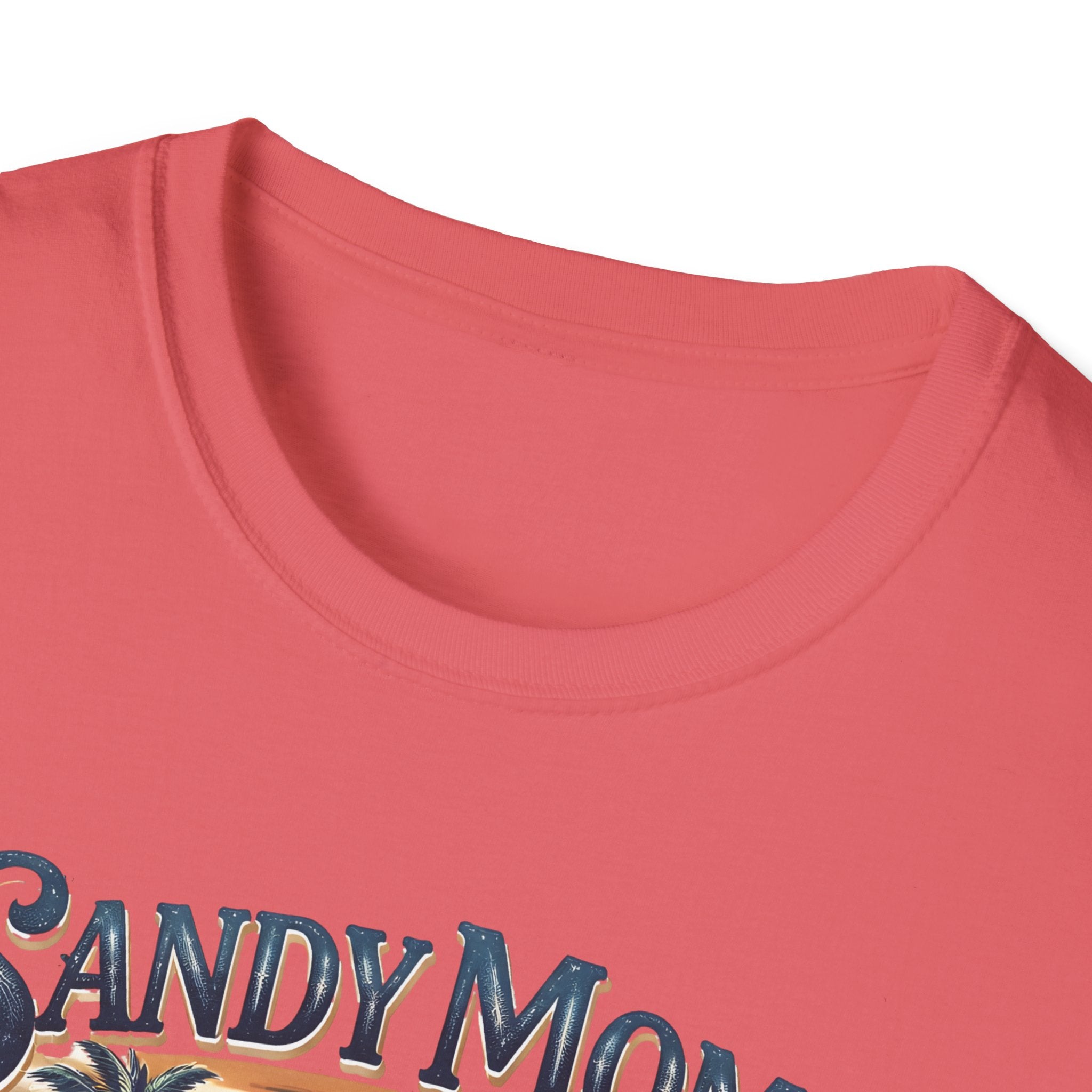 Sandy Moms Coastal Vibes T-Shirt — "Tropic Like It’s Hot" Beach Tee