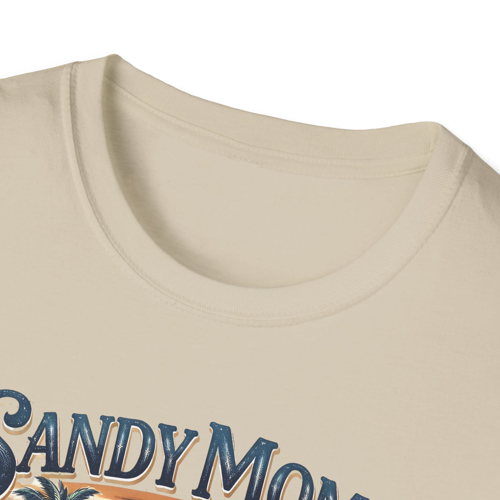 Sandy Moms Coastal Vibes T-Shirt — "Tropic Like It’s Hot" Beach Tee