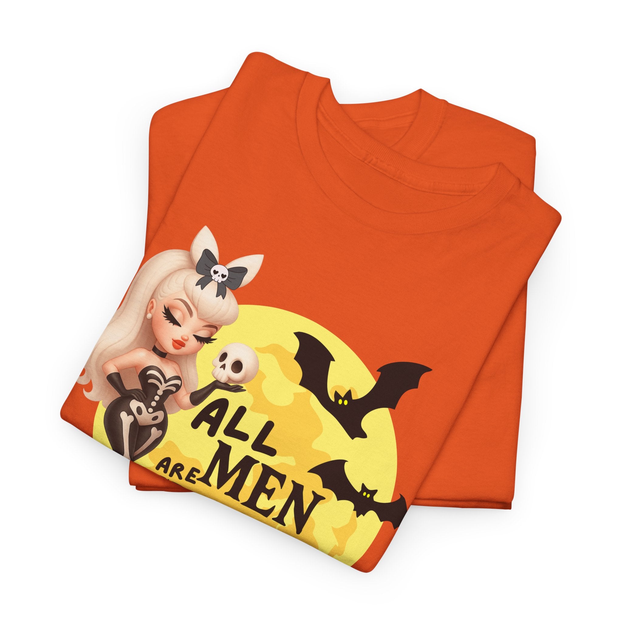 All Men Are Cremated Equal Spooky Humor T-shirt
