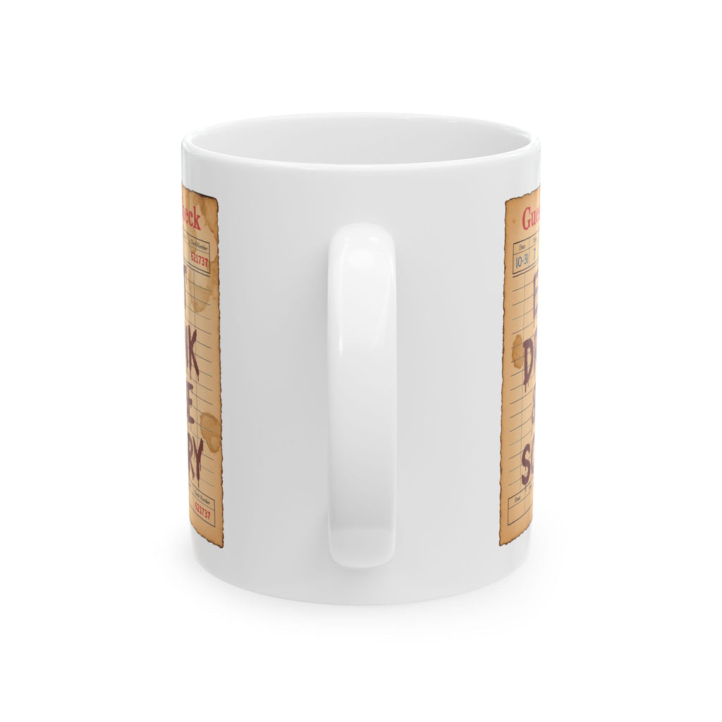 Eat Drink & Be Scary Ceramic Mug