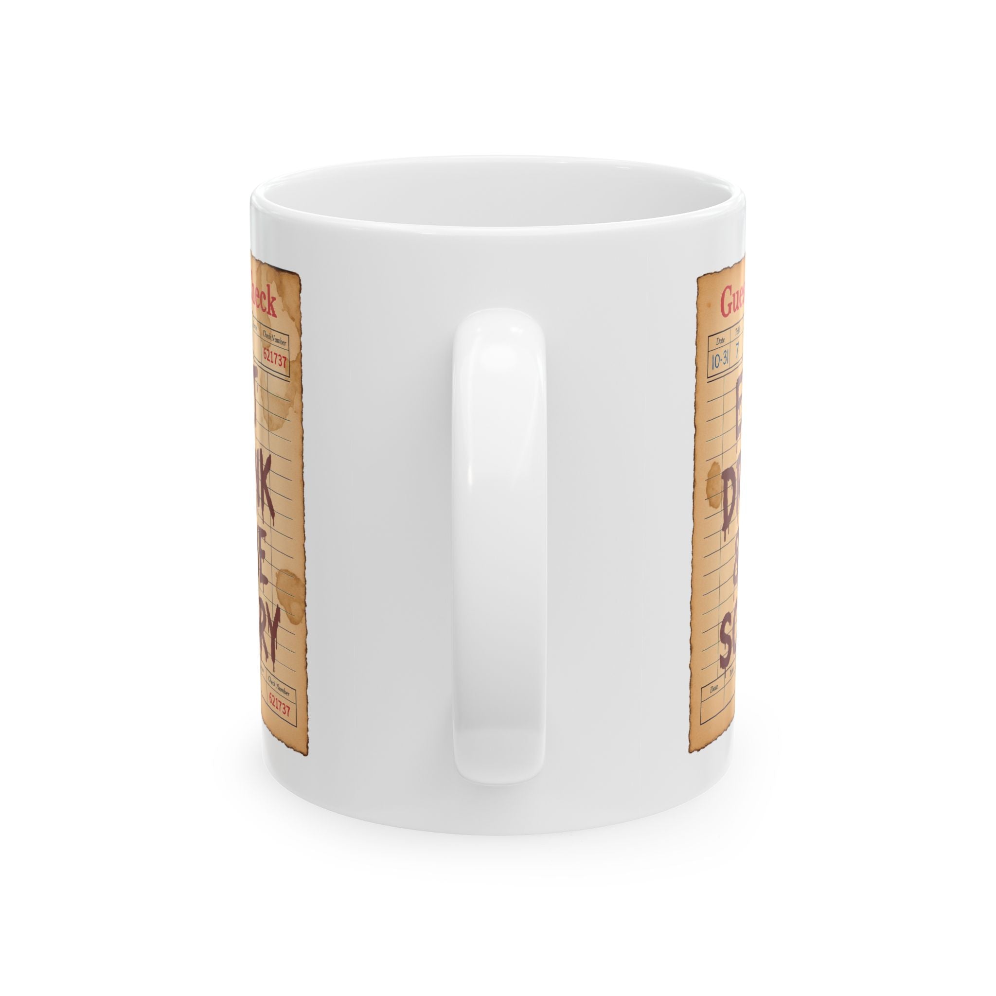 Eat Drink & Be Scary Ceramic Mug