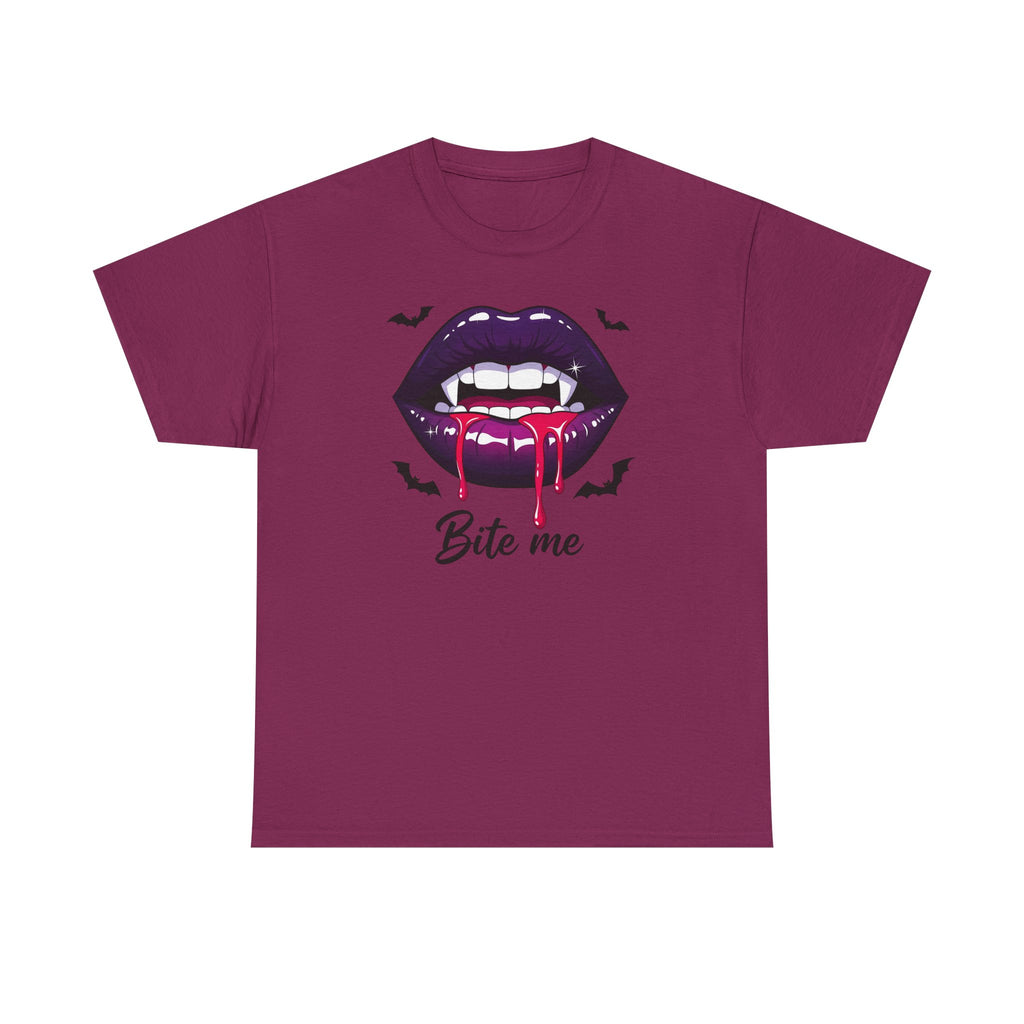 Vampire Lip Bite Me T-shirt