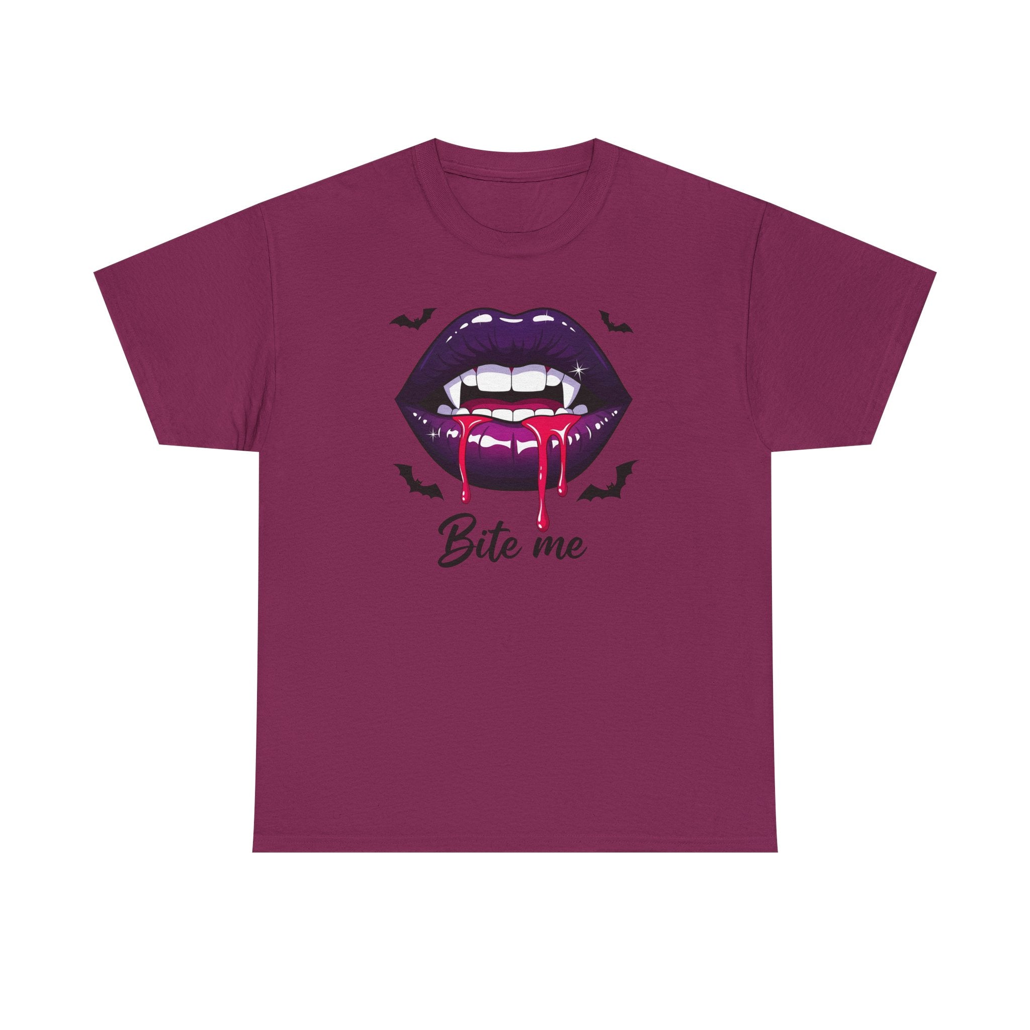Vampire Lip Bite Me T-shirt