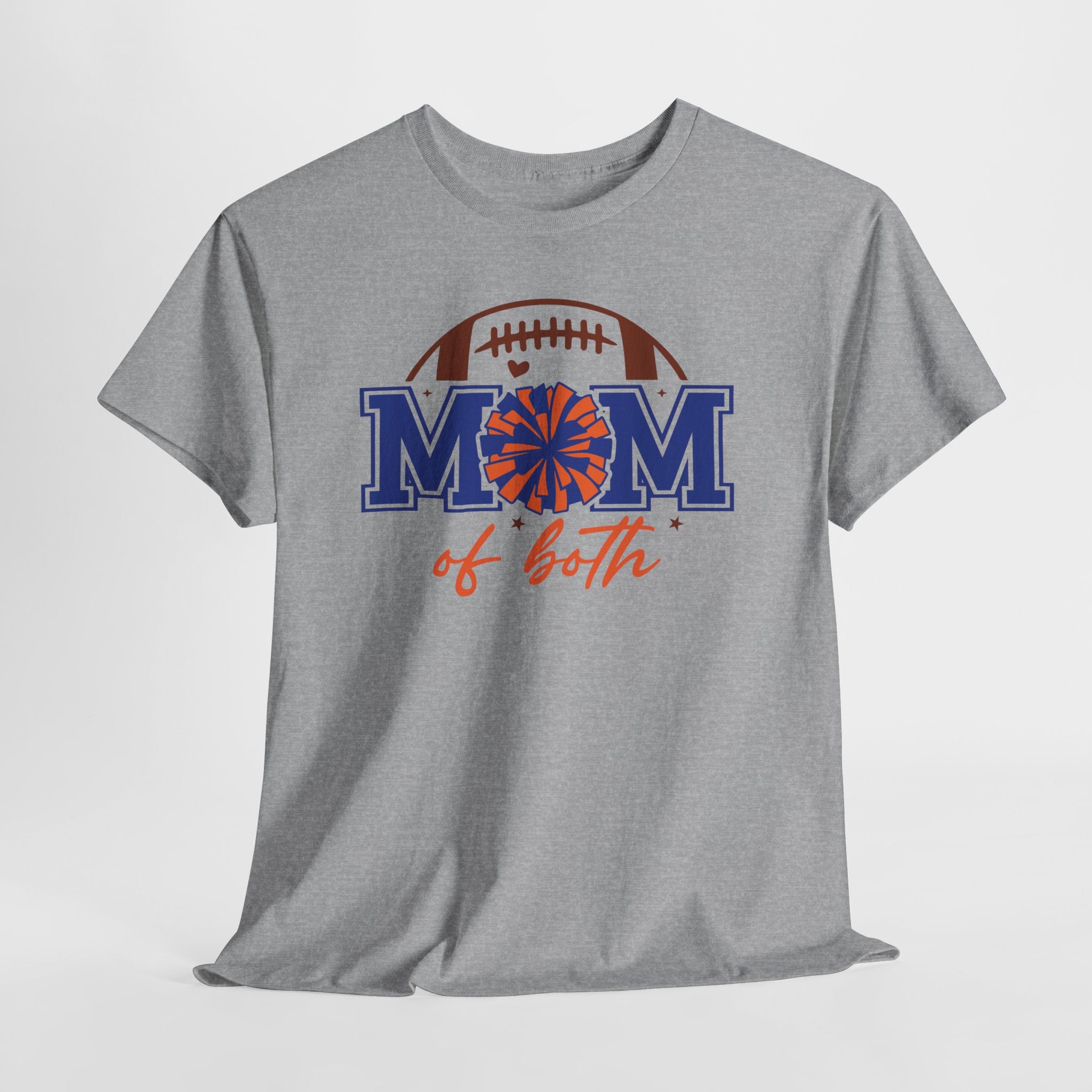 Football Cheerleading Mom Of Both T-shirt