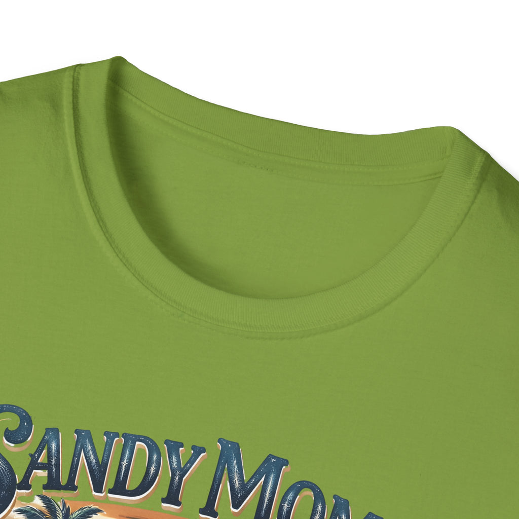 Sandy Moms Coastal Vibes T-Shirt — "Tropic Like It’s Hot" Beach Tee