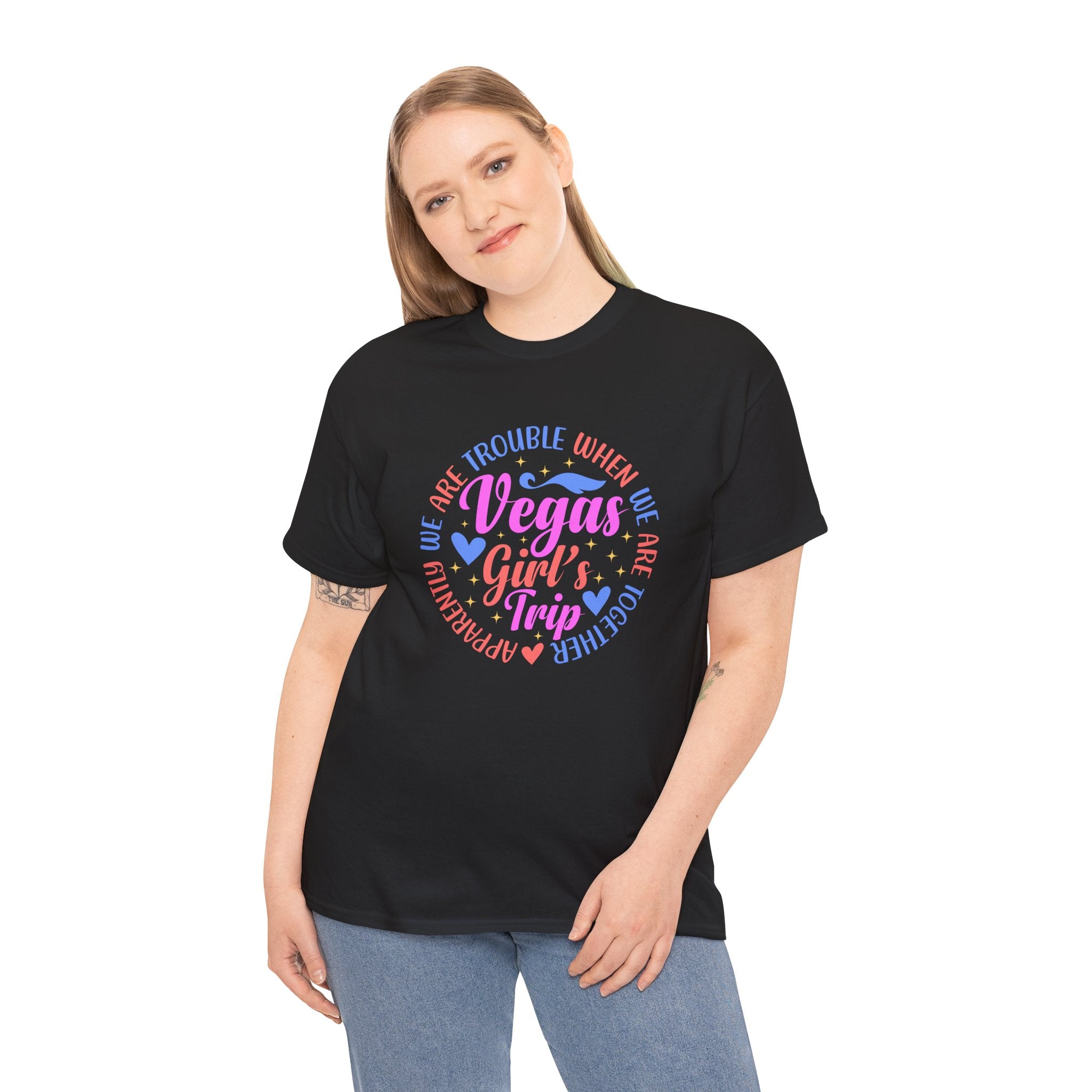 Vegas Girls' Trip T-Shirt — "Vegas Girl's Trip" Bachelorette & Vacation Tee
