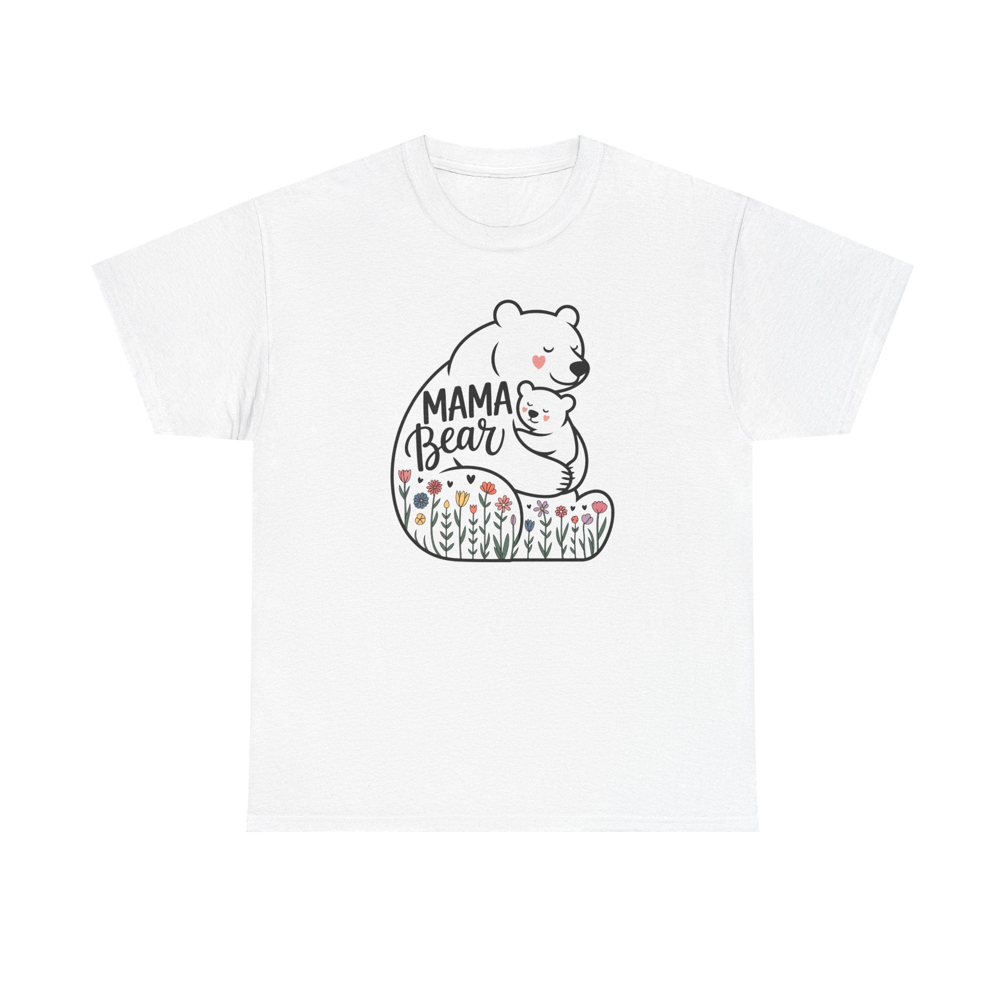 Mama Bear Tee — Cute Mother & Baby Bear Graphic Shirt