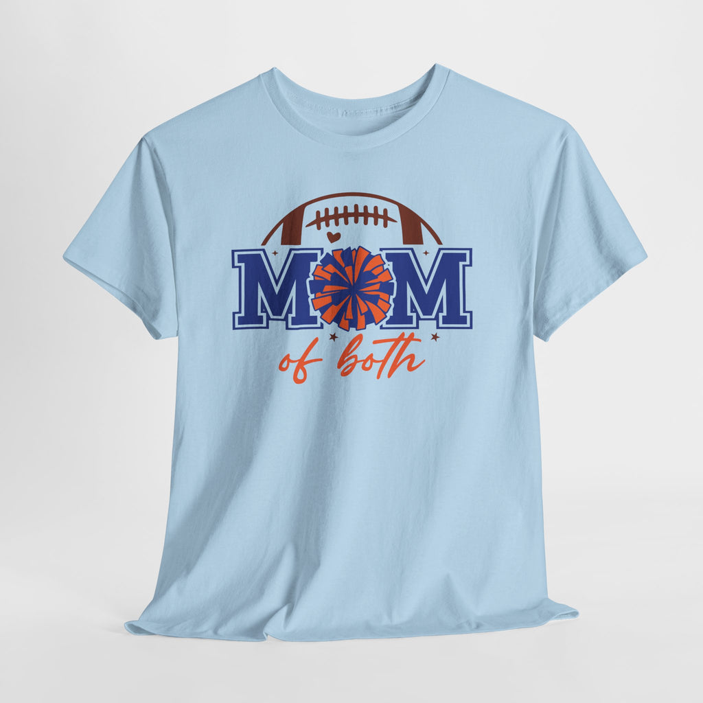 Football Cheerleading Mom Of Both T-shirt