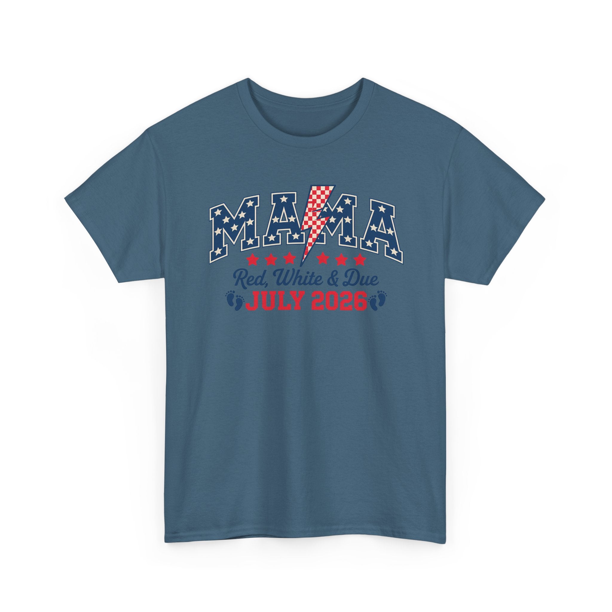 Mama — Red, White & Due July 2026 Tee