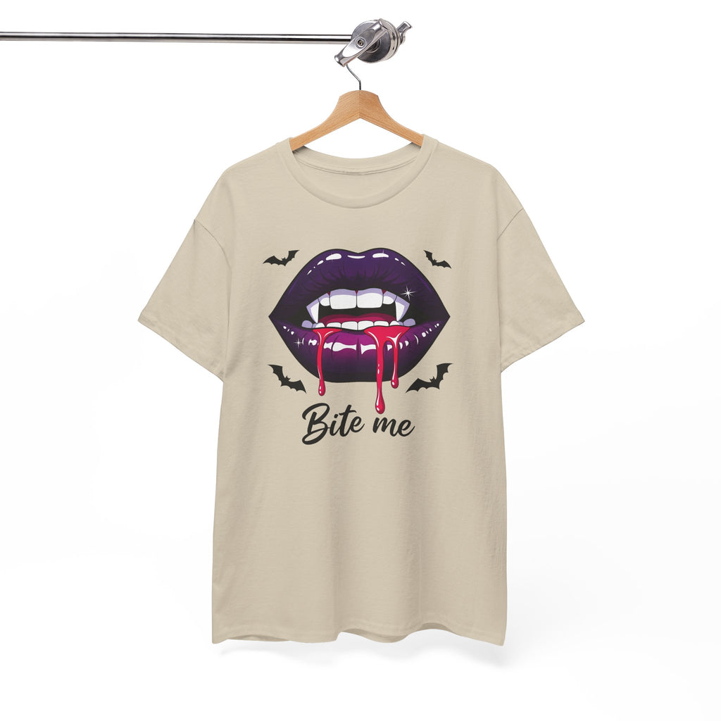 Vampire Lip Bite Me T-shirt