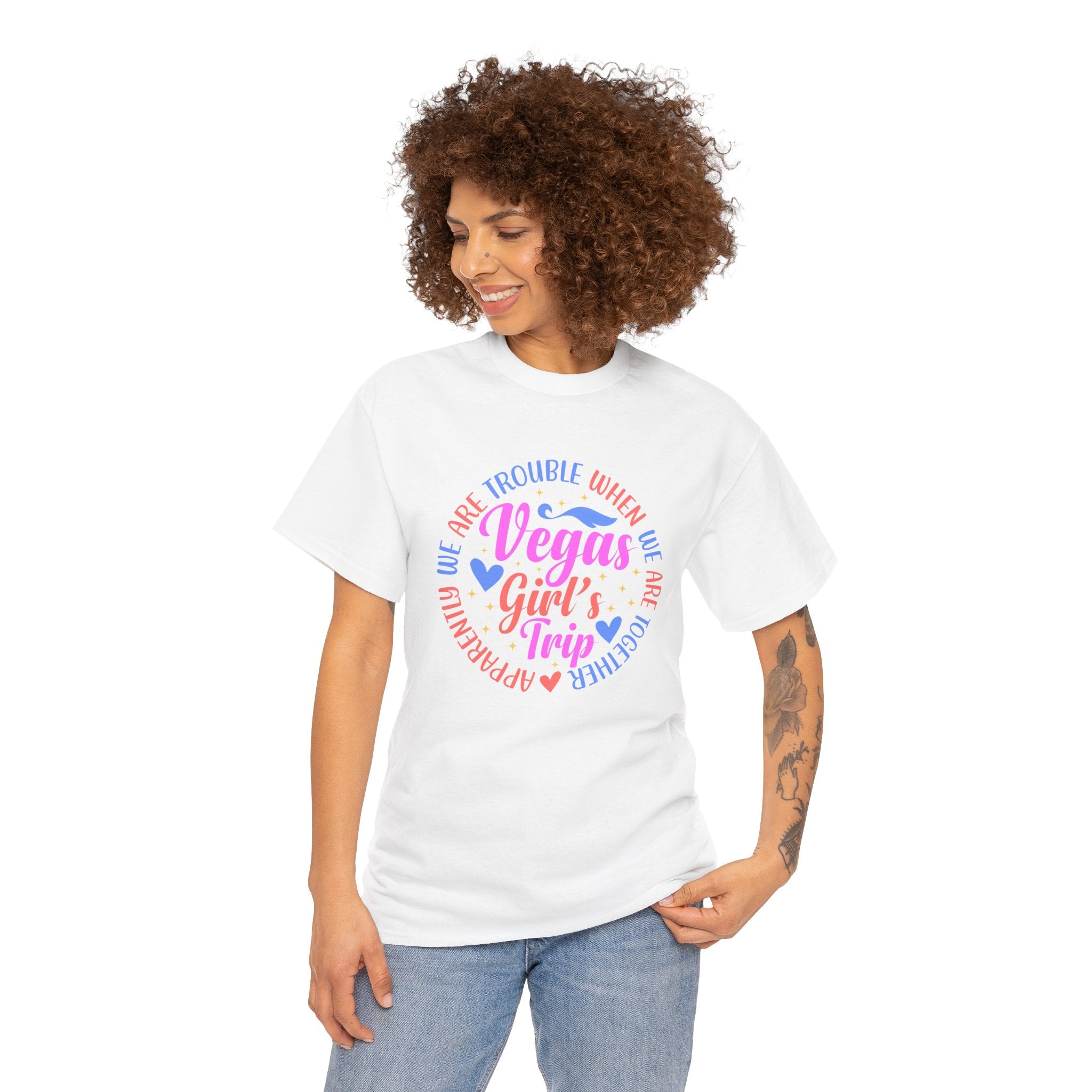 Vegas Girls' Trip T-Shirt — "Vegas Girl's Trip" Bachelorette & Vacation Tee