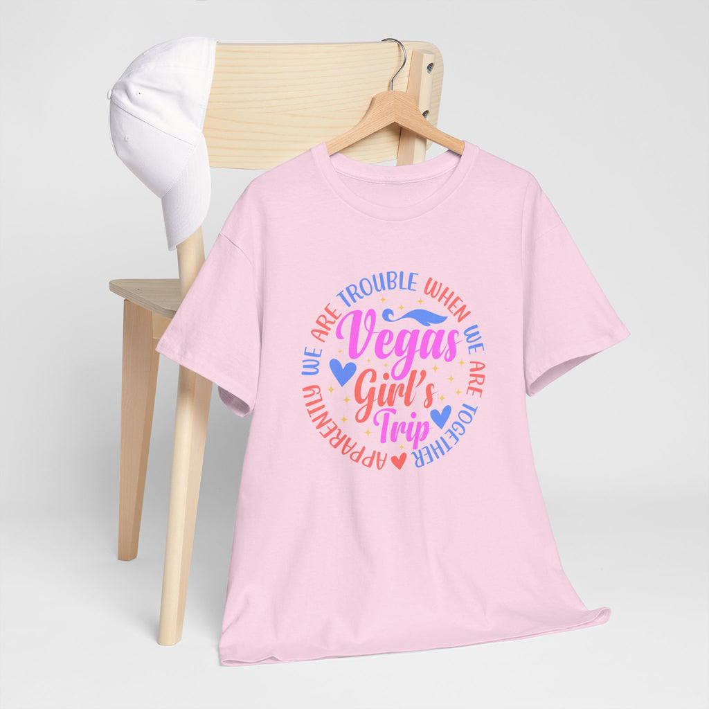 Vegas Girls' Trip T-Shirt — "Vegas Girl's Trip" Bachelorette & Vacation Tee