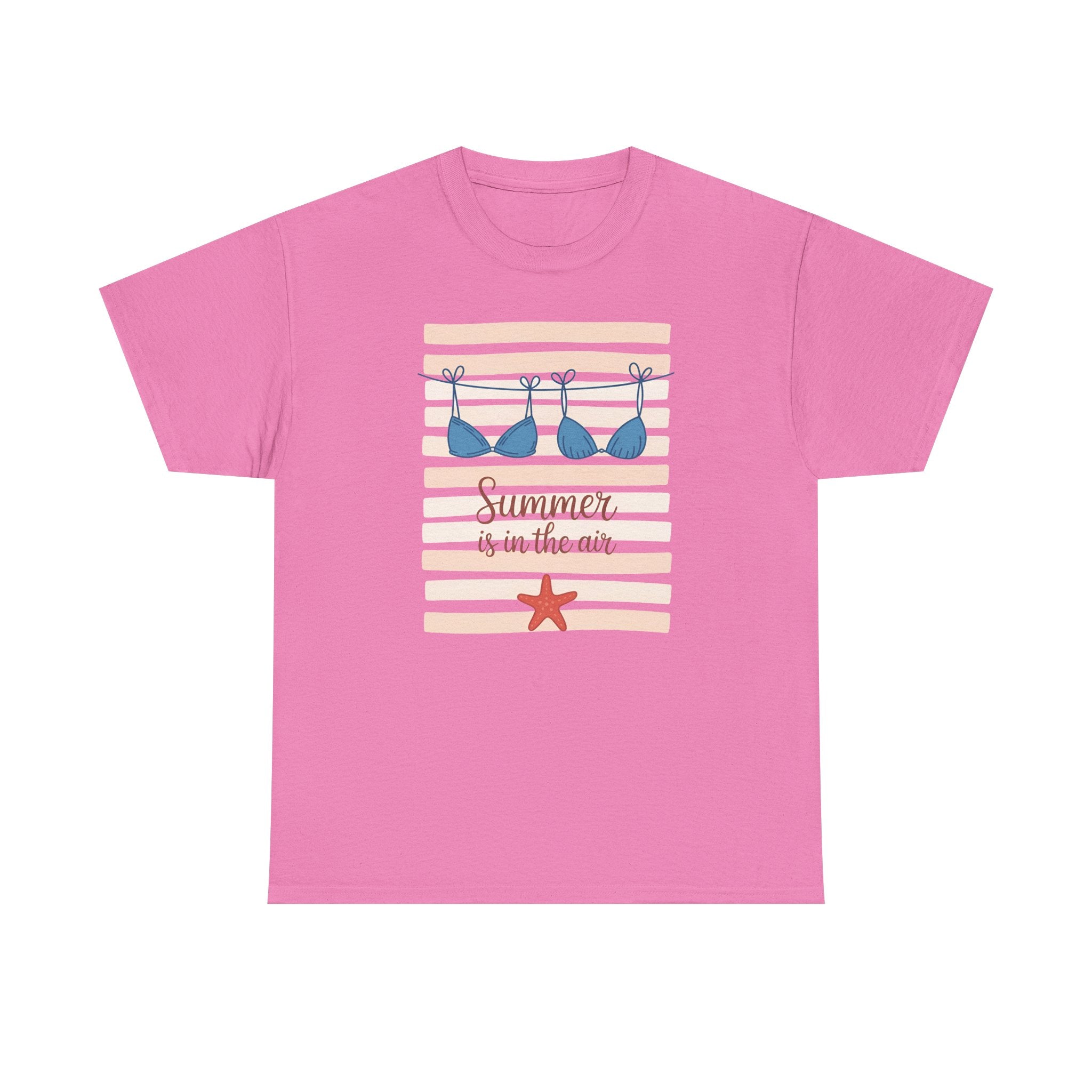 Summer Is In The Air Tee — Beach Bikini Graphic T-Shirt