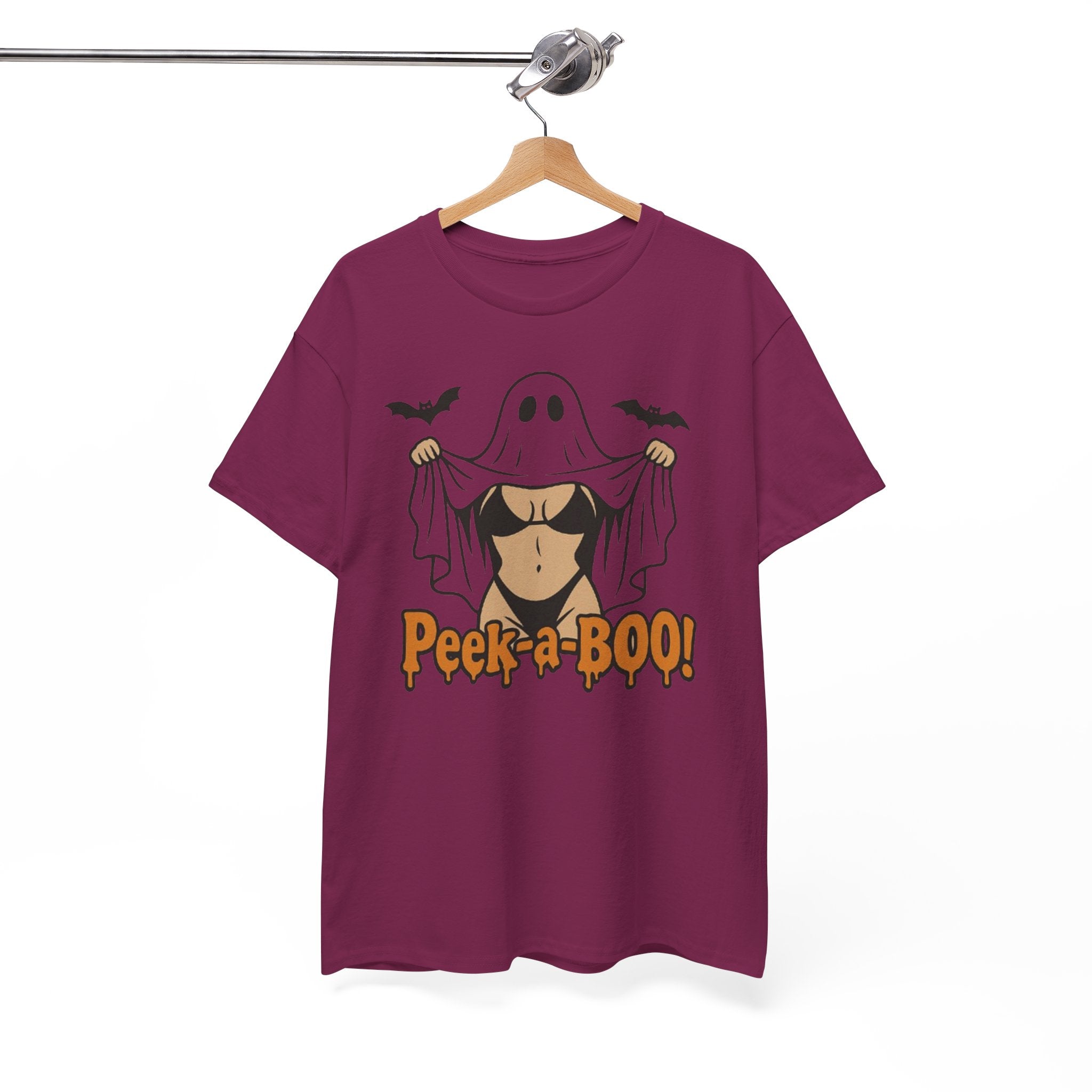 Spooky Ghost Peek-a-Boo T-shirt