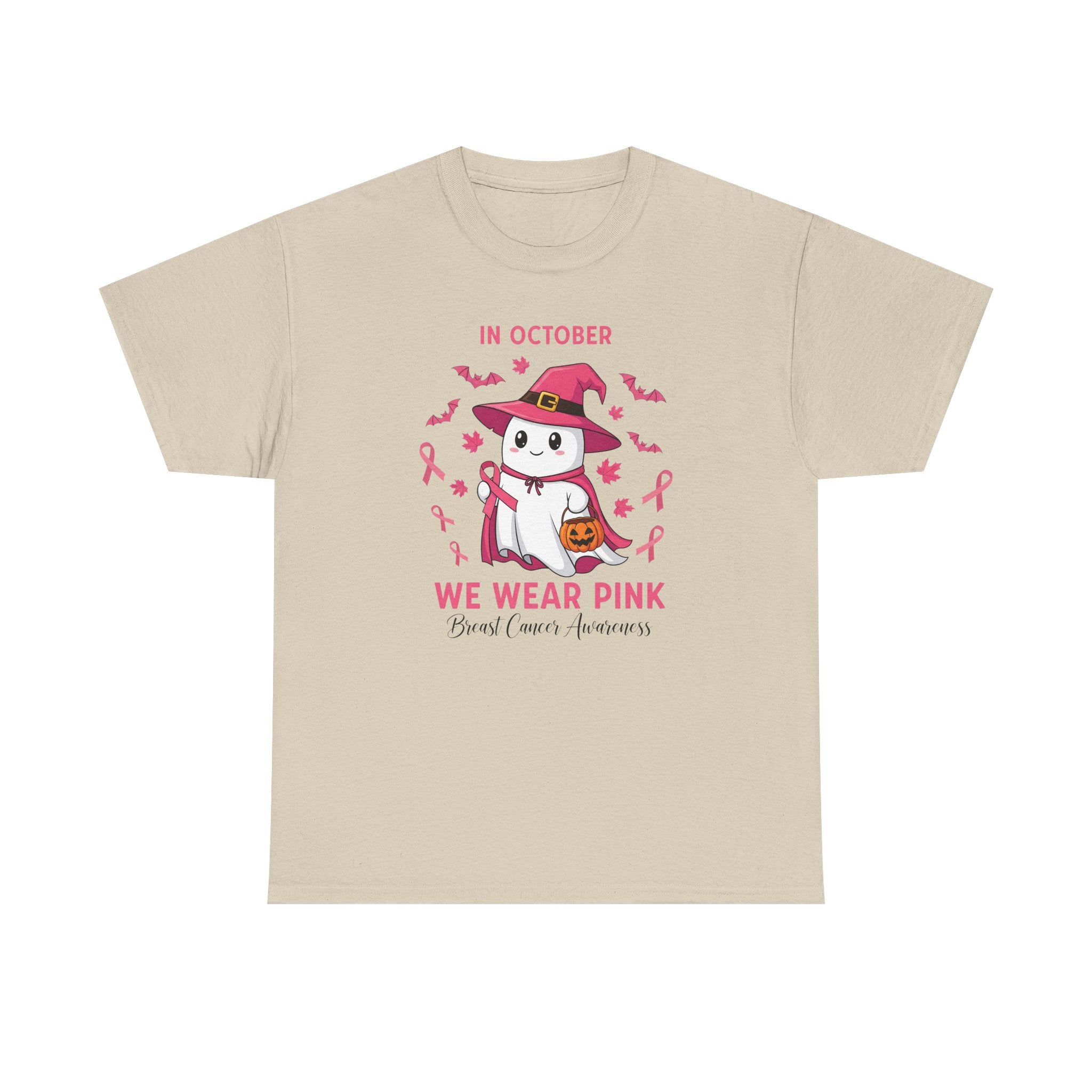 Ghost Breast Cancer Awareness T-shirt