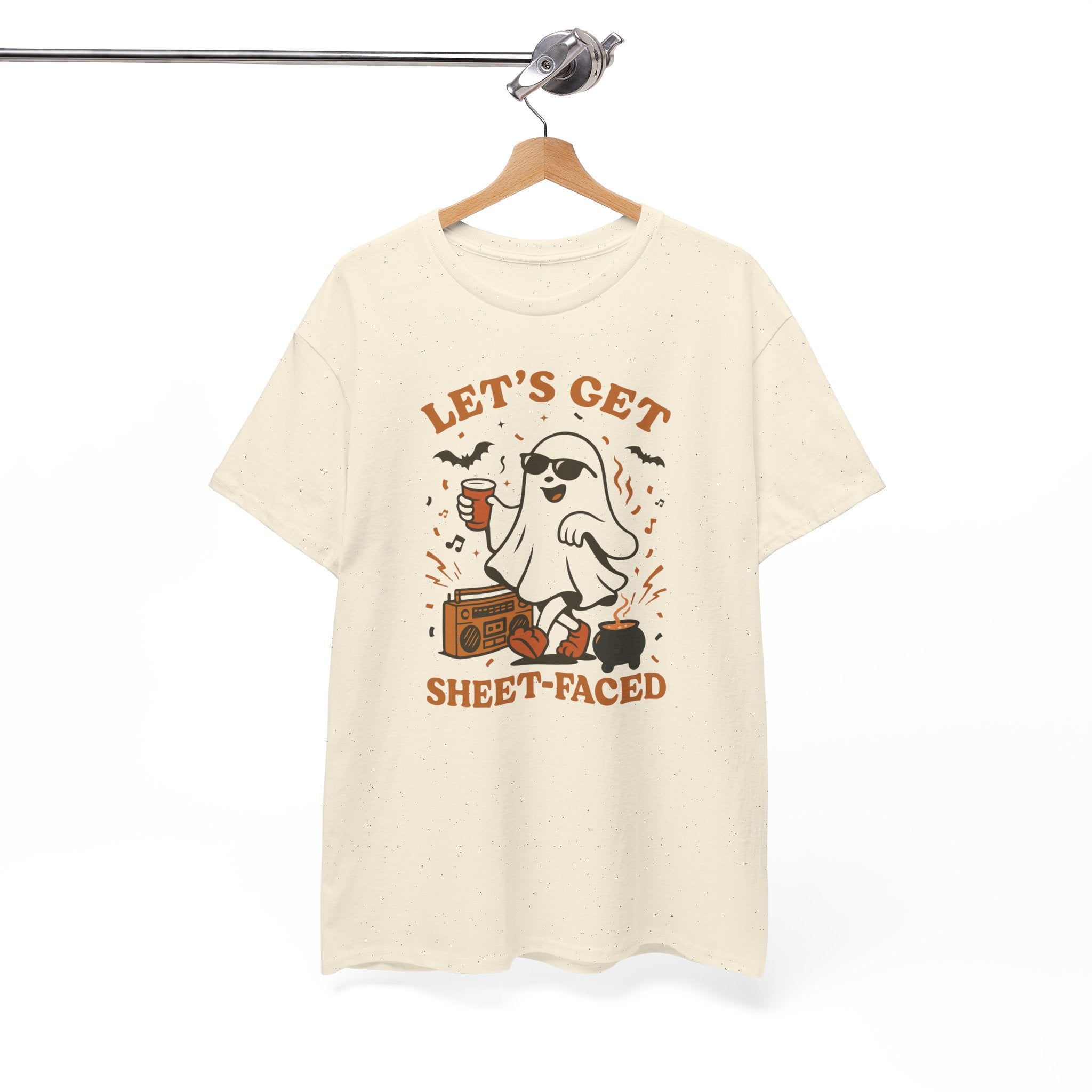Spooky Ghost Party T-Shirt – Let’s Get Sheet-Faced