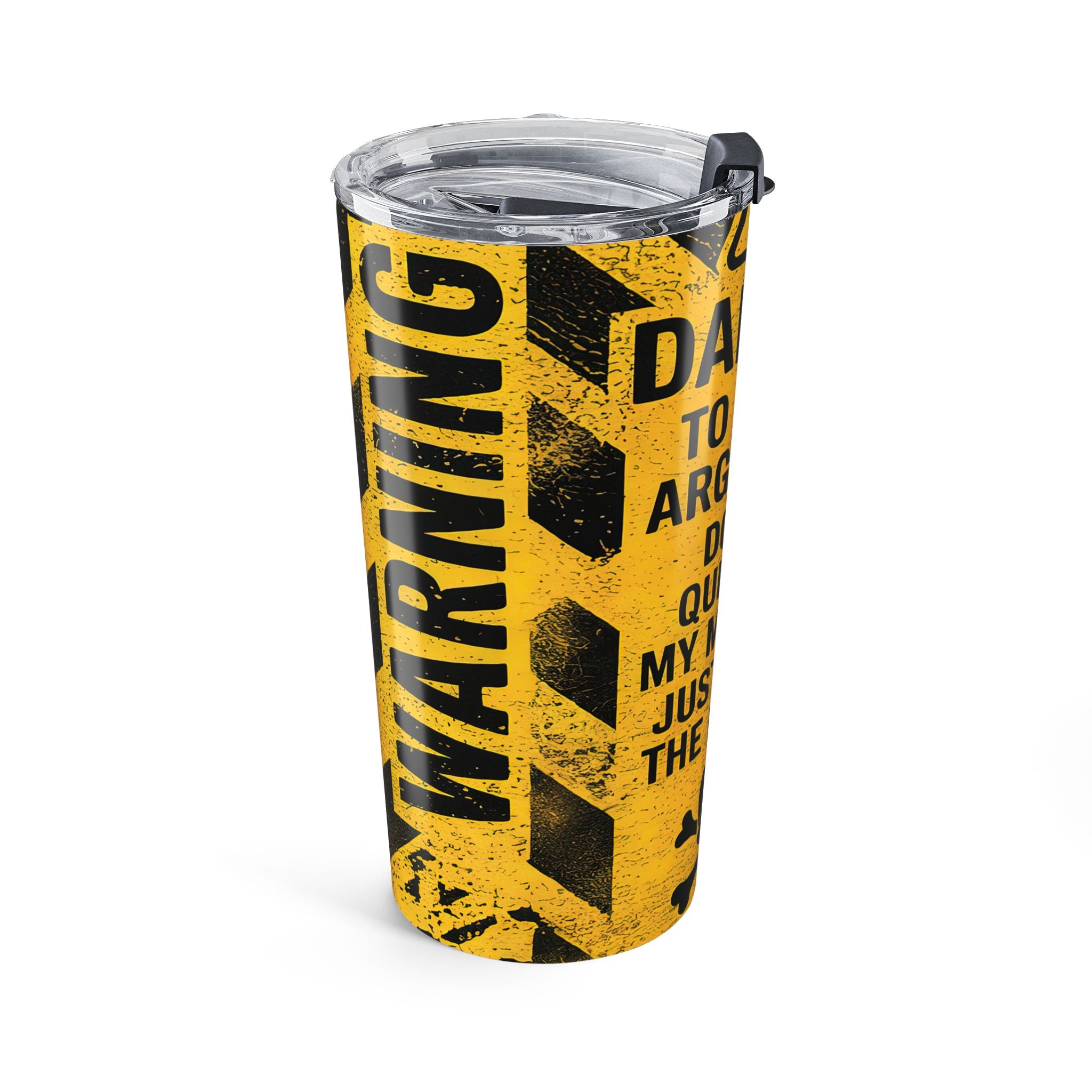 Danger Warning Skull, Tumbler