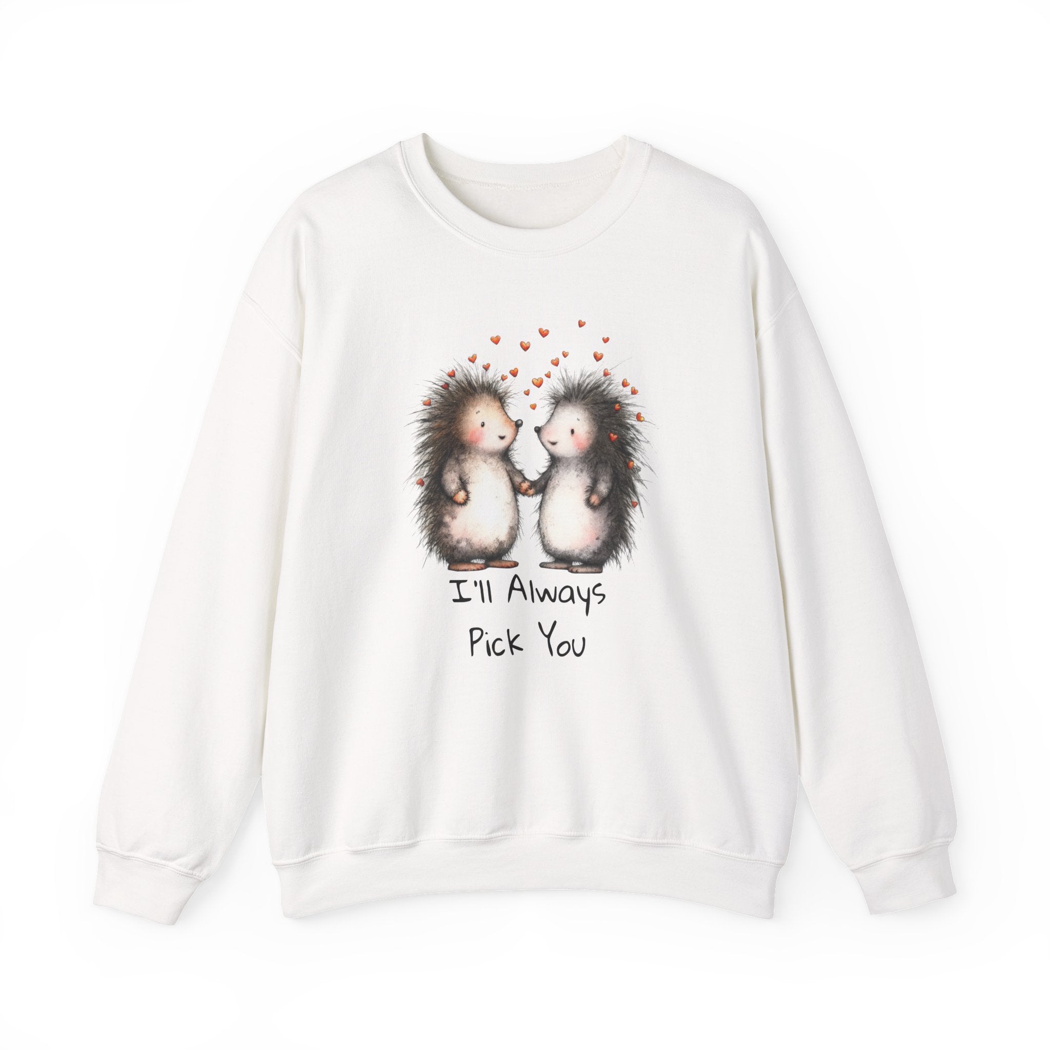 Hedgehog Couple Personalized Sweatshirt