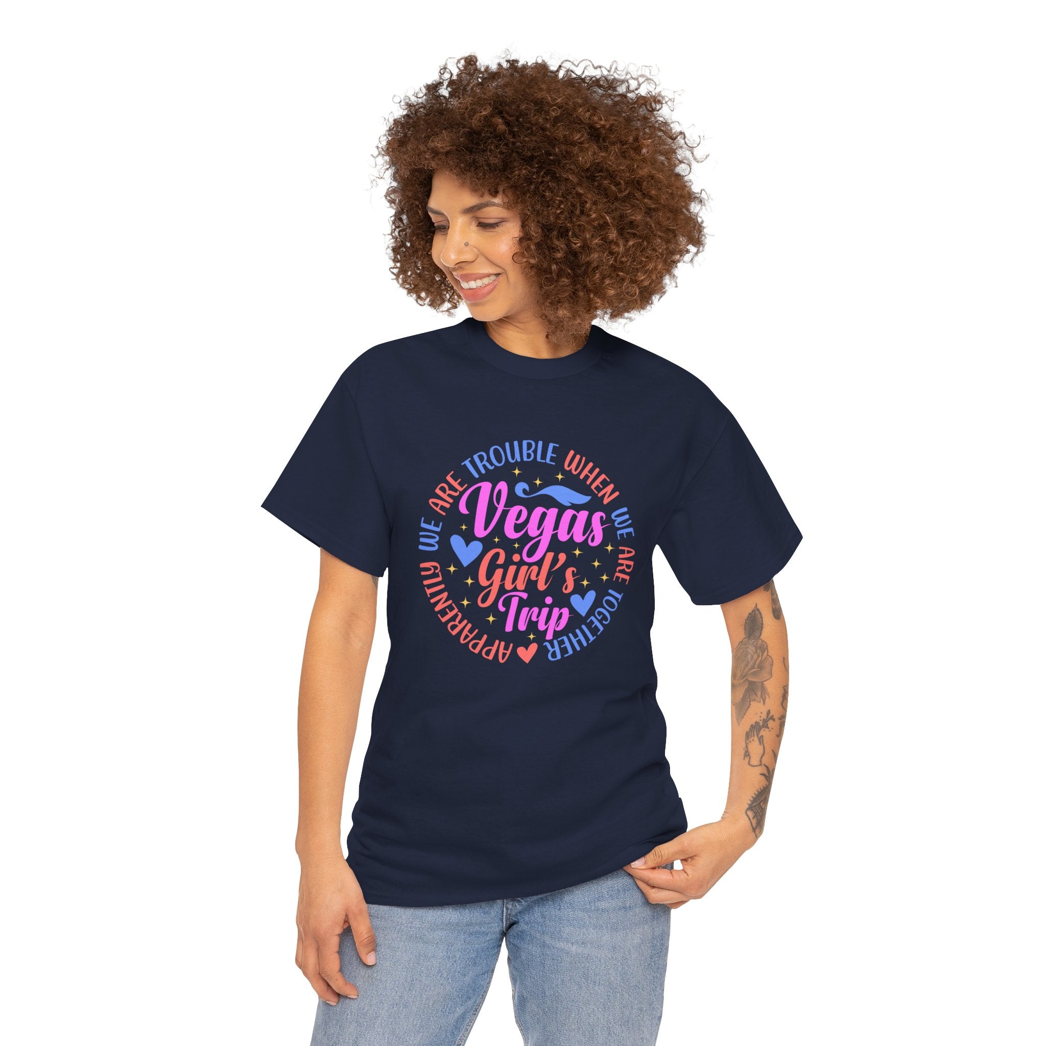 Vegas Girls' Trip T-Shirt — "Vegas Girl's Trip" Bachelorette & Vacation Tee