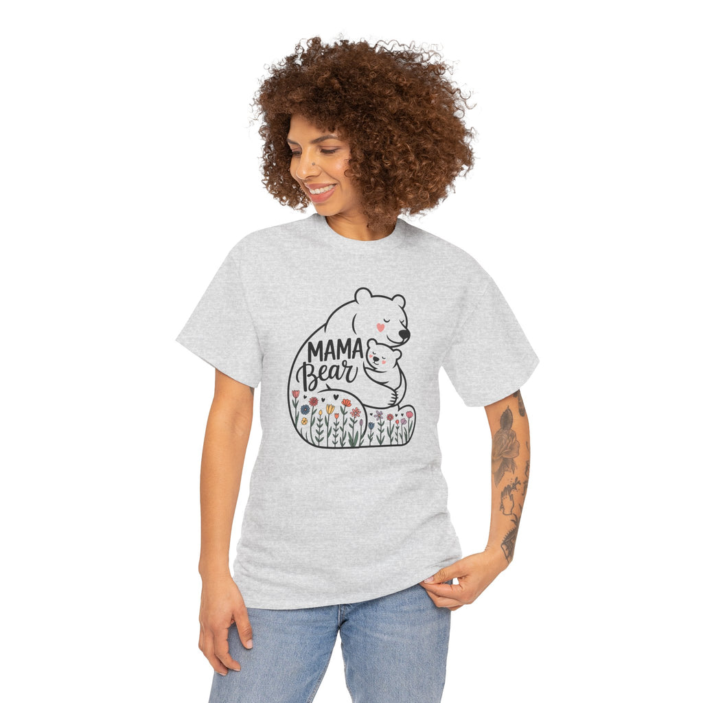 Mama Bear Tee — Cute Mother & Baby Bear Graphic Shirt