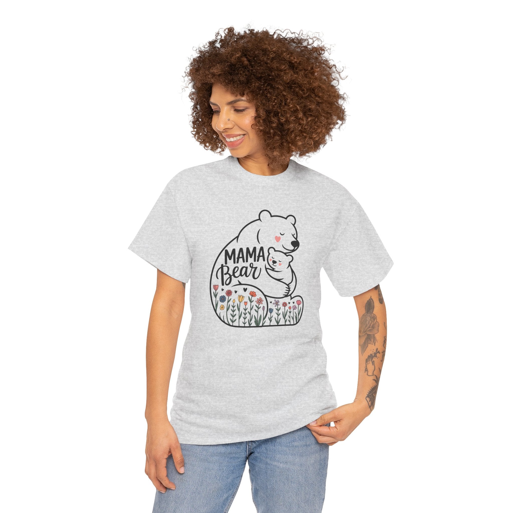 Mama Bear Tee — Cute Mother & Baby Bear Graphic Shirt