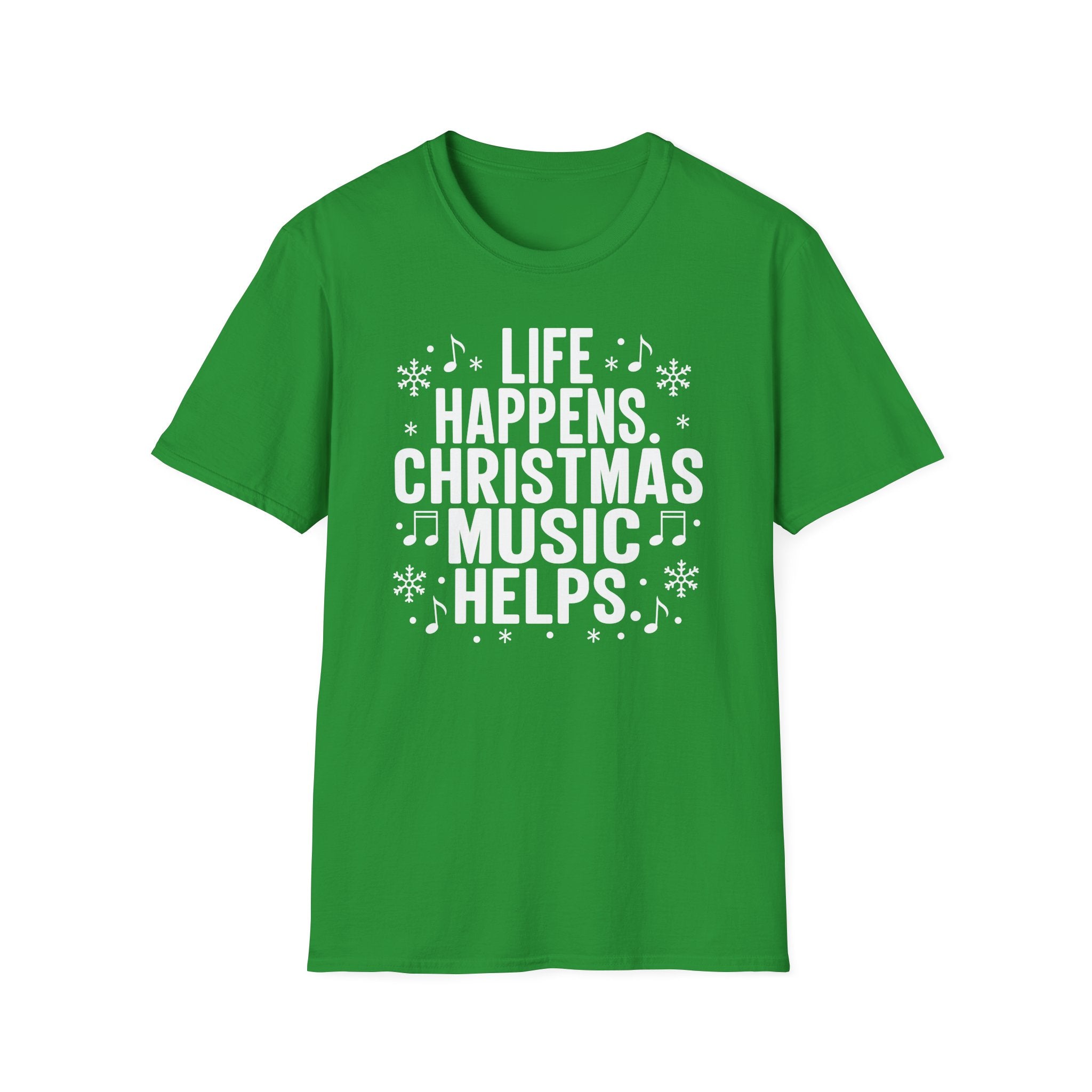 Christmas Music Helps Unisex Tee