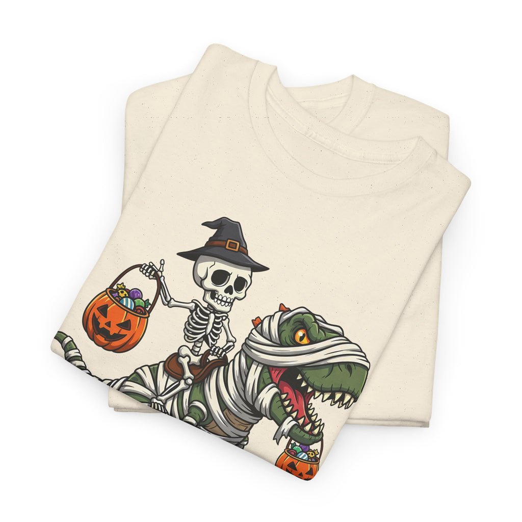 Halloween T-Rex Skeleton T-shirt