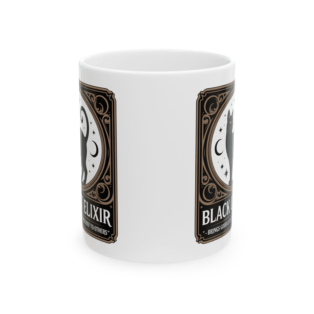Black Cat Elixir Coffee Mug