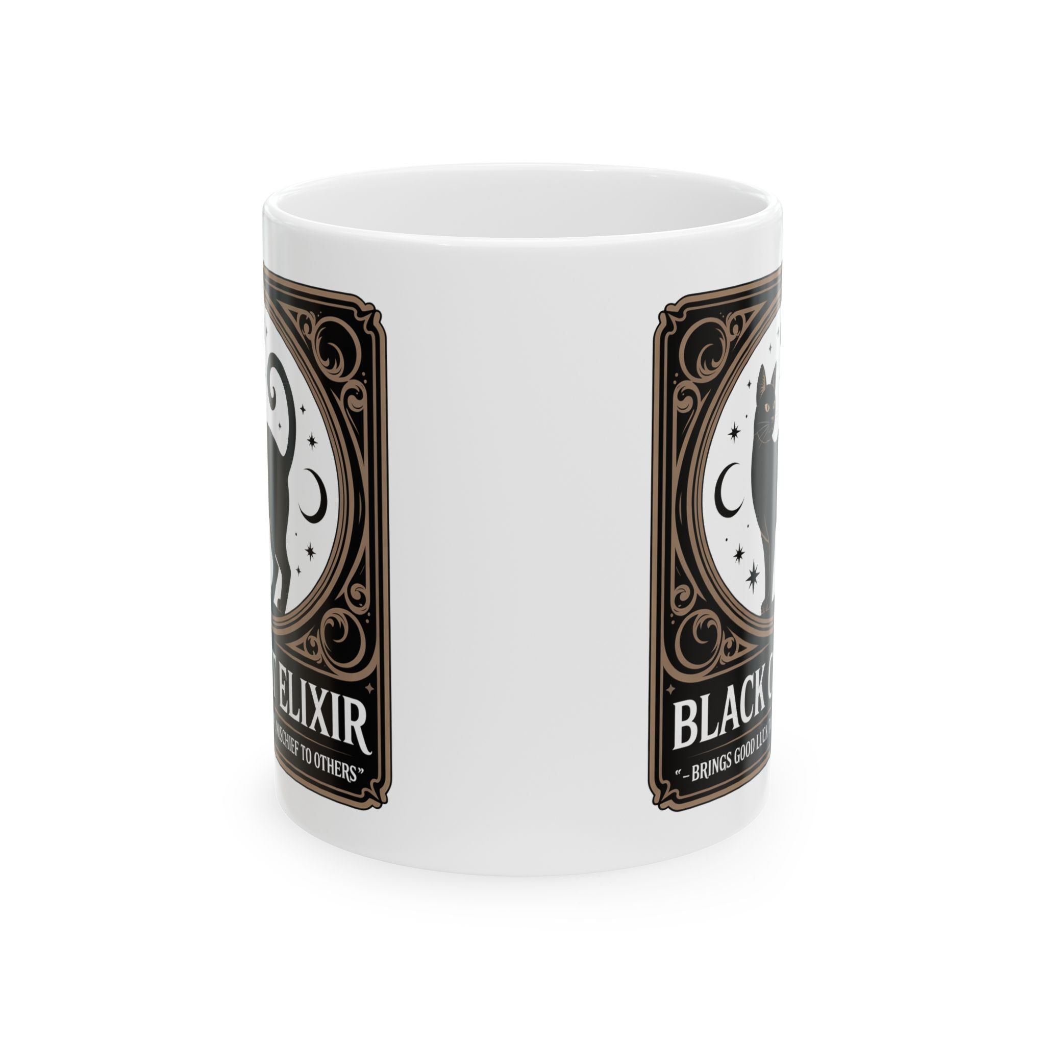 Black Cat Elixir Coffee Mug