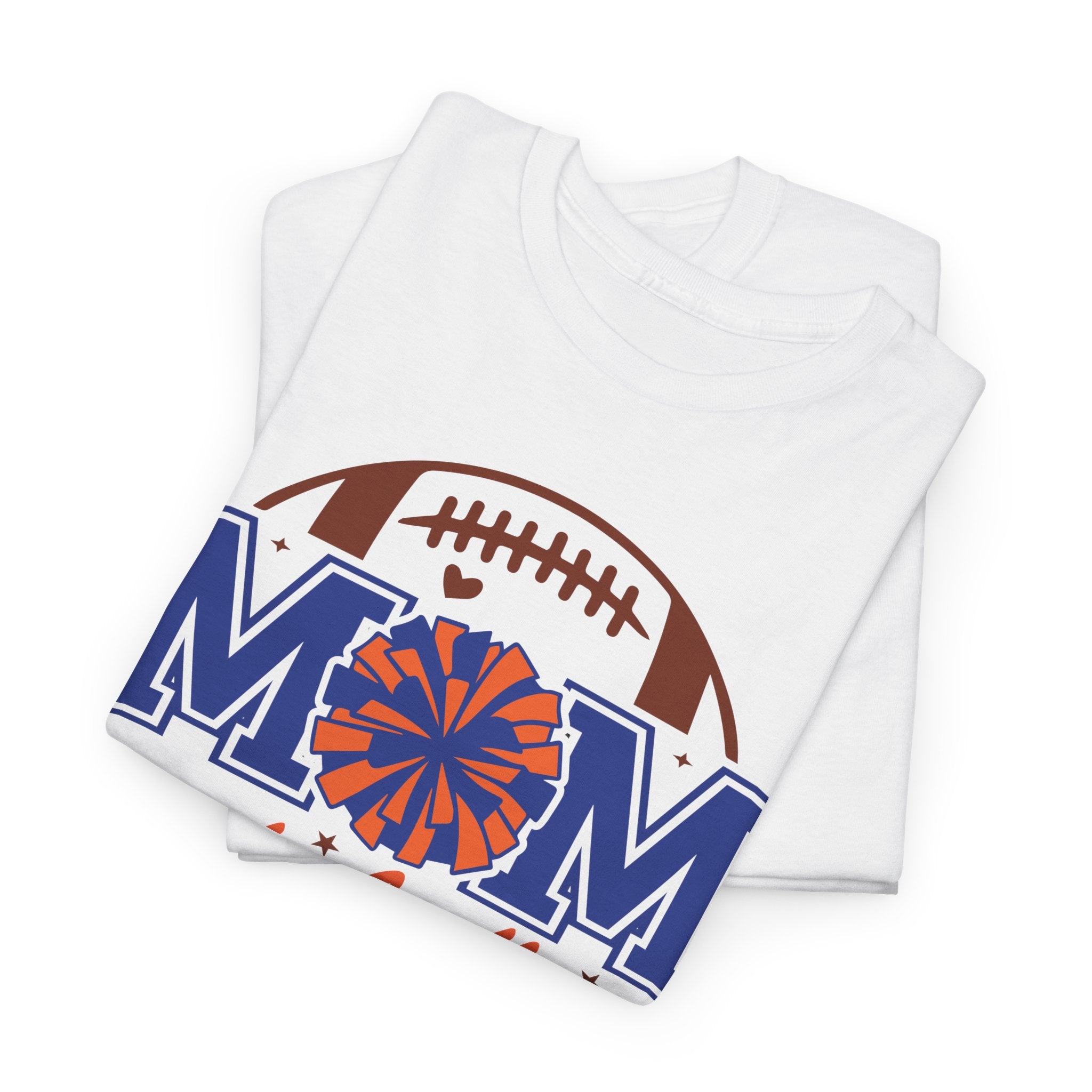 Football Cheerleading Mom Of Both T-shirt