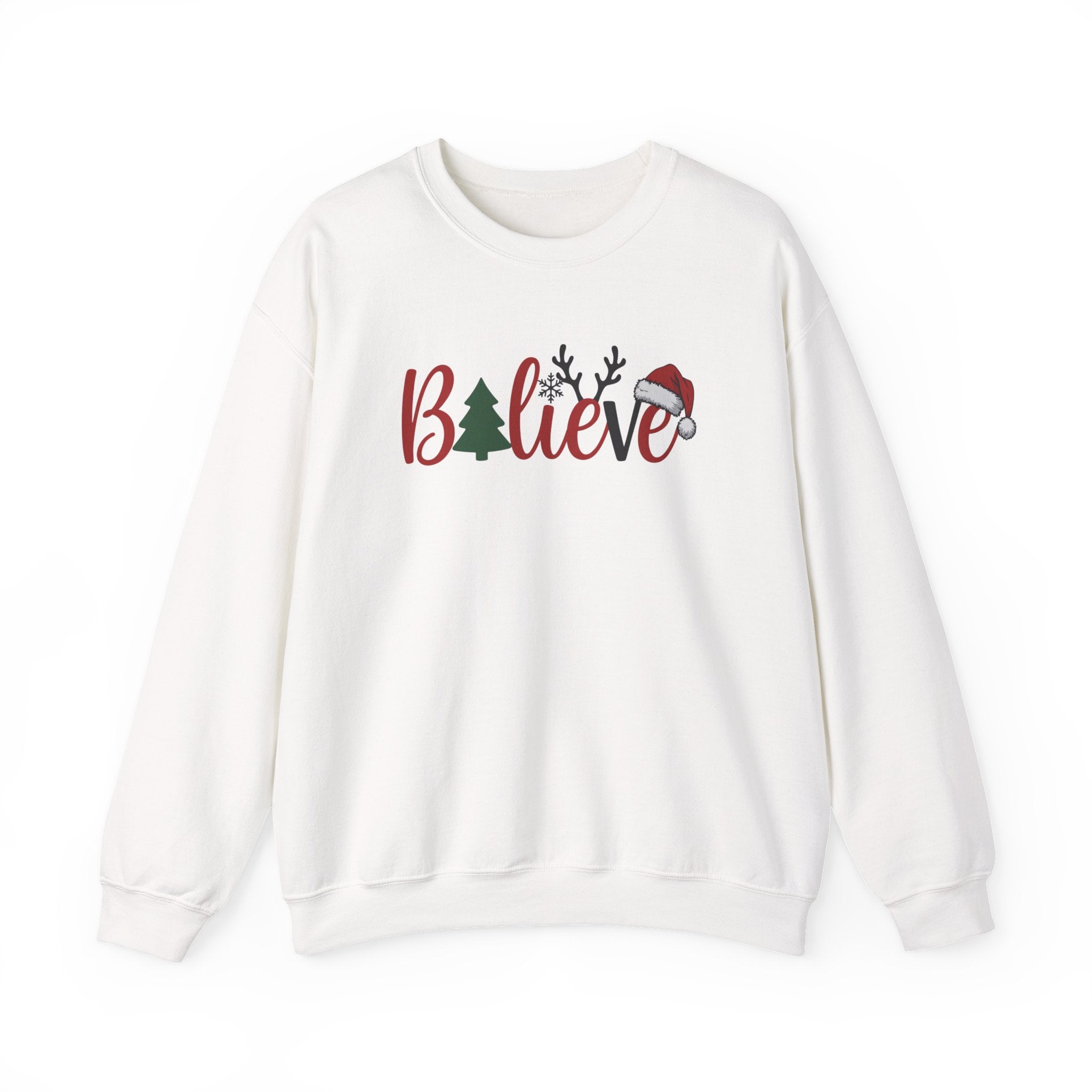 Christmas Believe Crewneck Sweatshirt