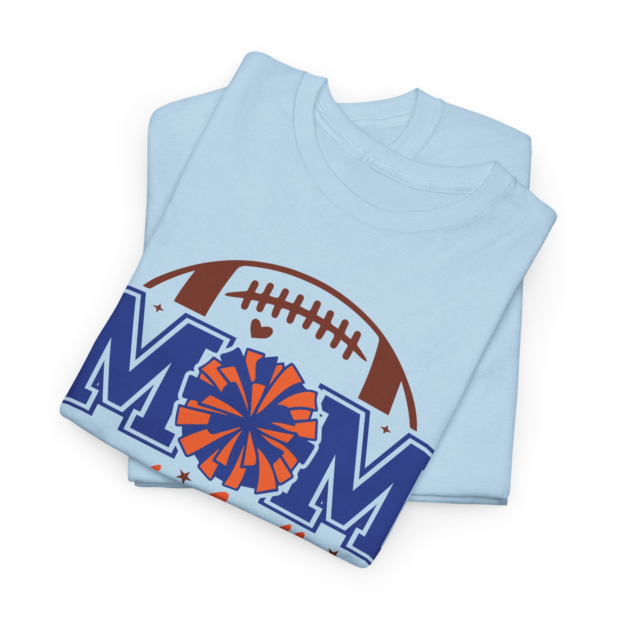 Football Cheerleading Mom Of Both T-shirt