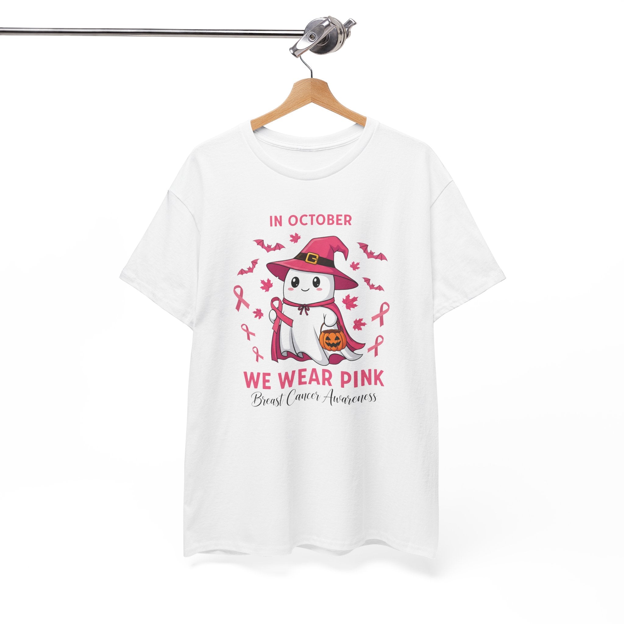 Ghost Breast Cancer Awareness T-shirt