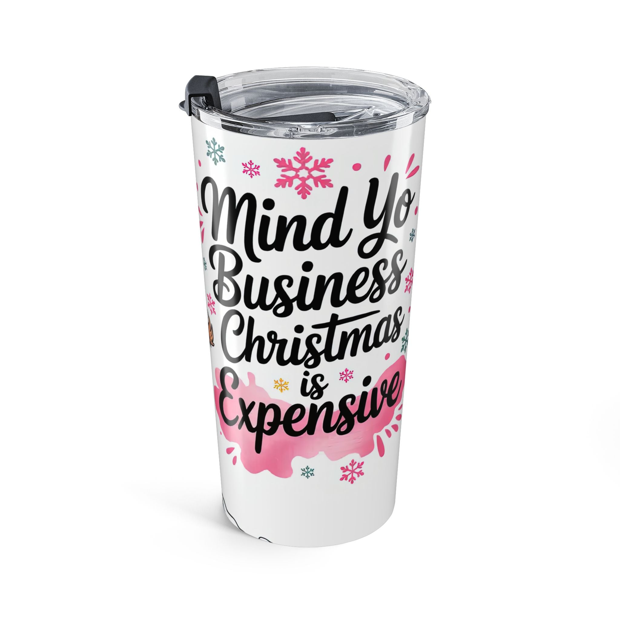 Moo Bless Christmas Tumbler 20oz | Cow Pole Dancing Holiday Design