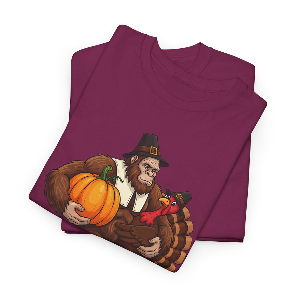 Thanksgiving Bigfoot T-shirt