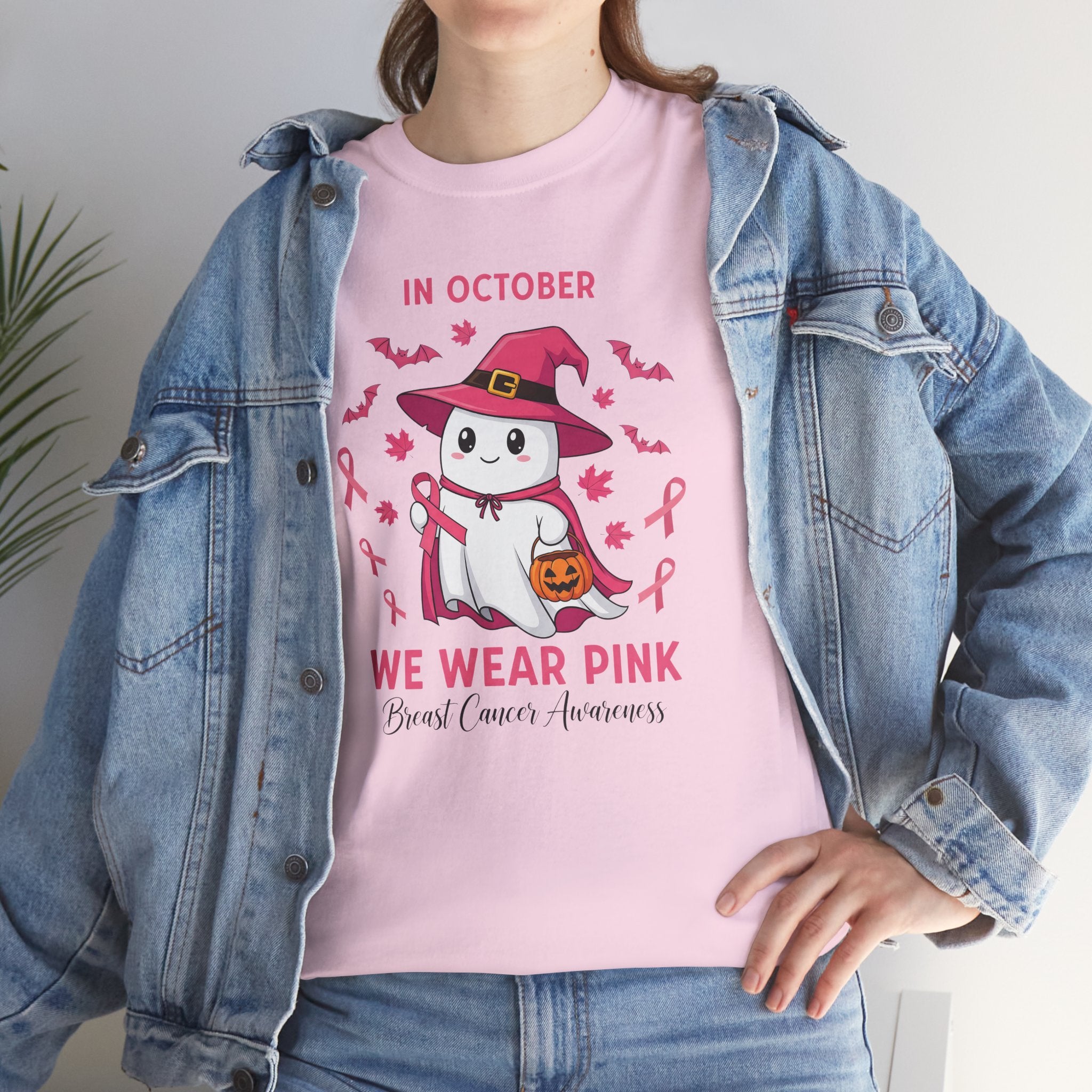Ghost Breast Cancer Awareness T-shirt