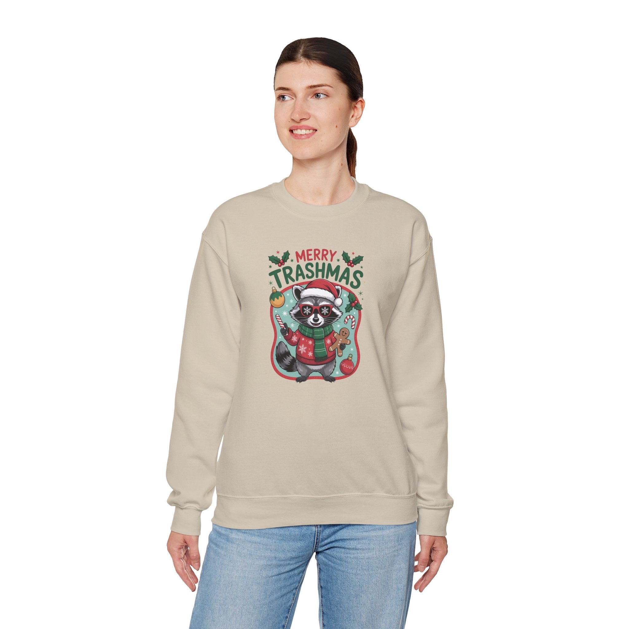 Merry Trashmas Crewneck Sweatshirt