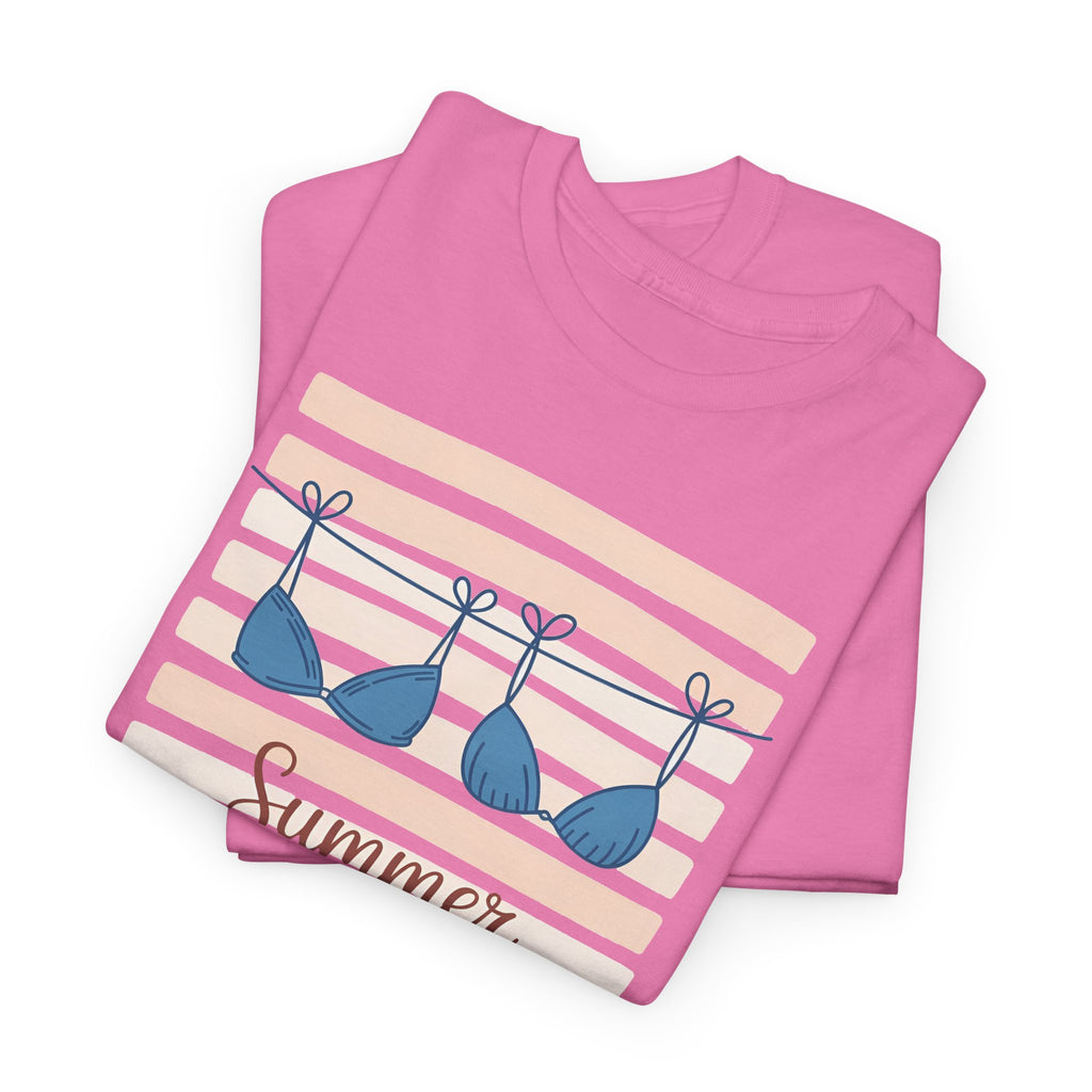Summer Is In The Air Tee — Beach Bikini Graphic T-Shirt