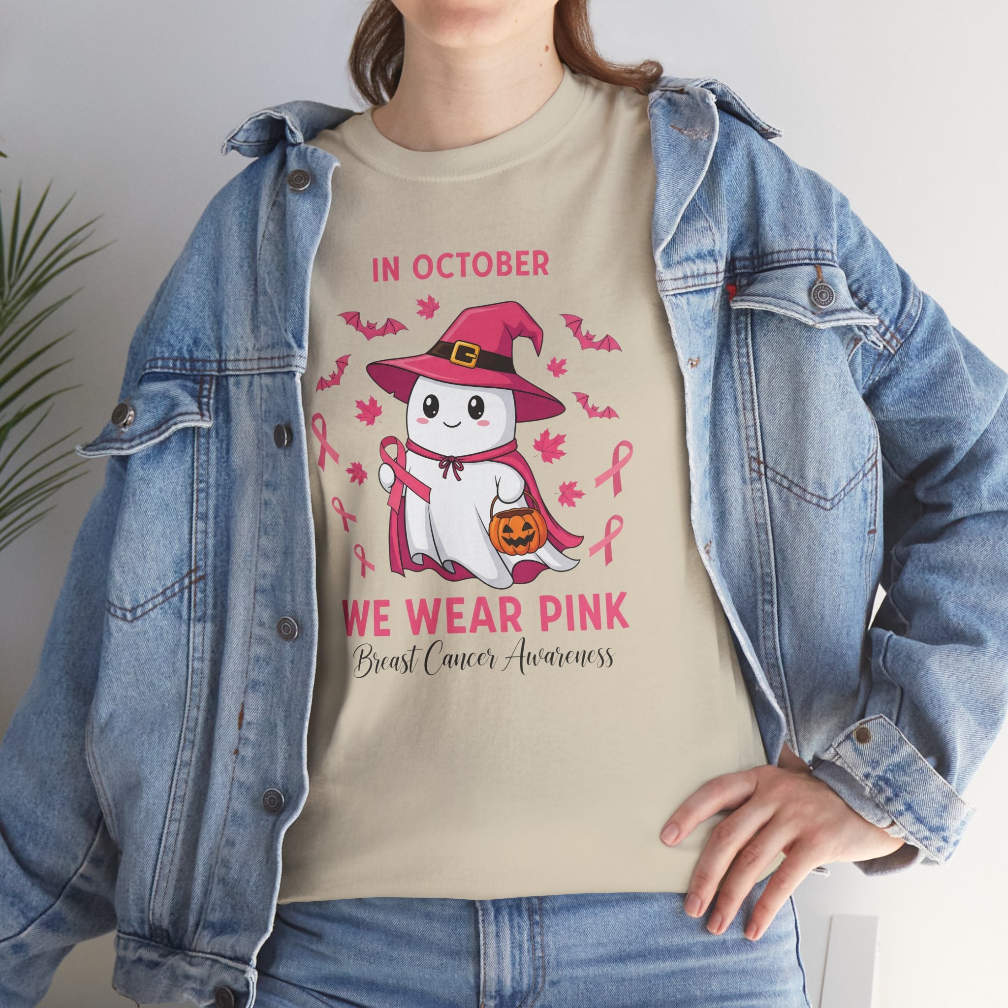 Ghost Breast Cancer Awareness T-shirt