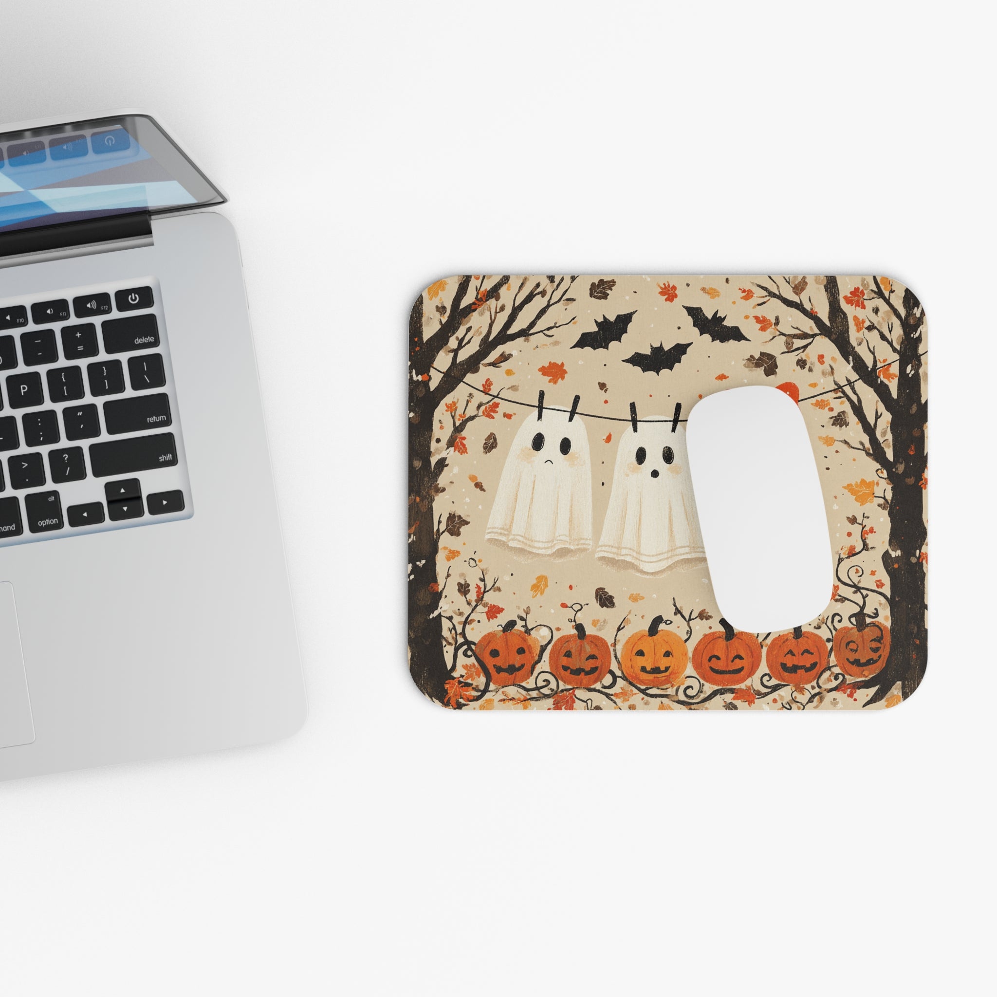 Halloween Ghost Mouse Pad