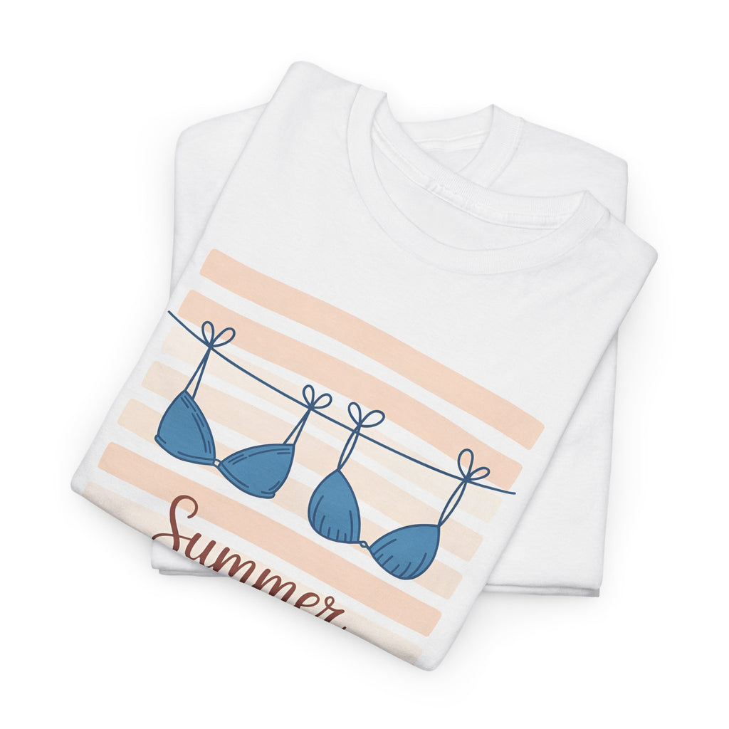 Summer Is In The Air Tee — Beach Bikini Graphic T-Shirt