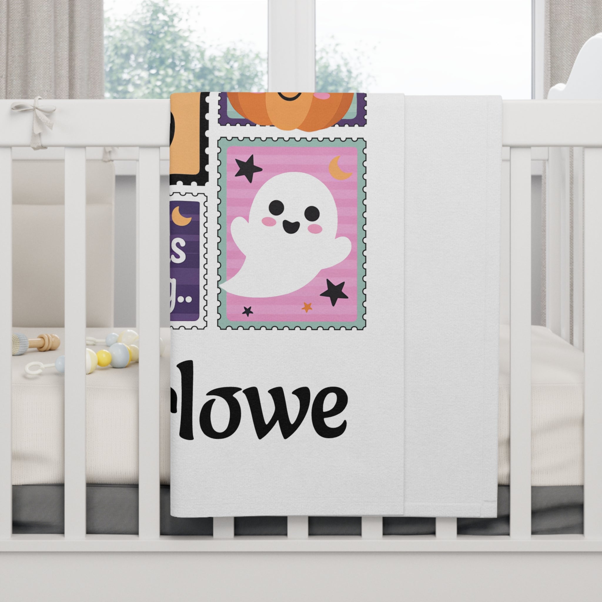 Expecting A Little Boo Baby Blanket