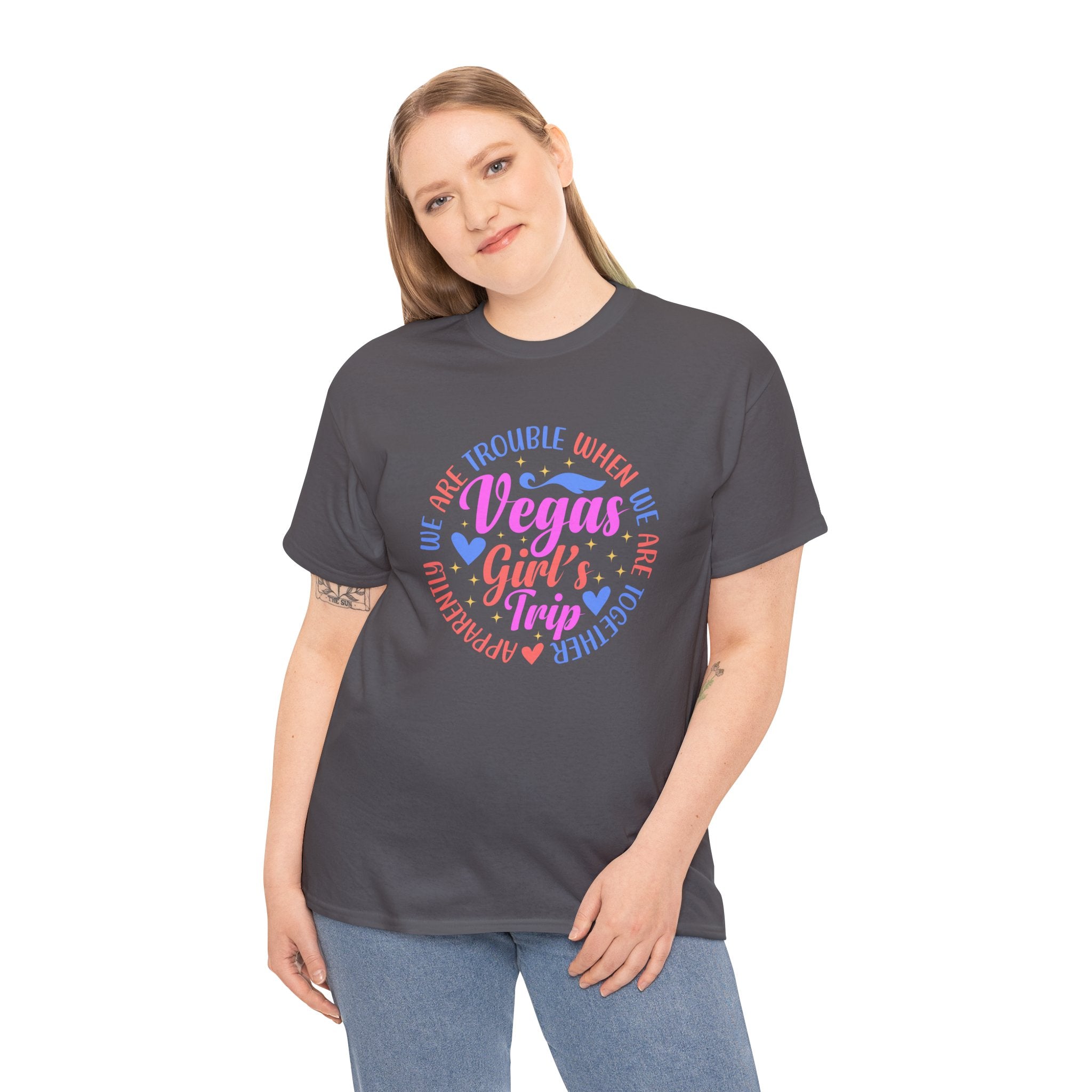 Vegas Girls' Trip T-Shirt — "Vegas Girl's Trip" Bachelorette & Vacation Tee