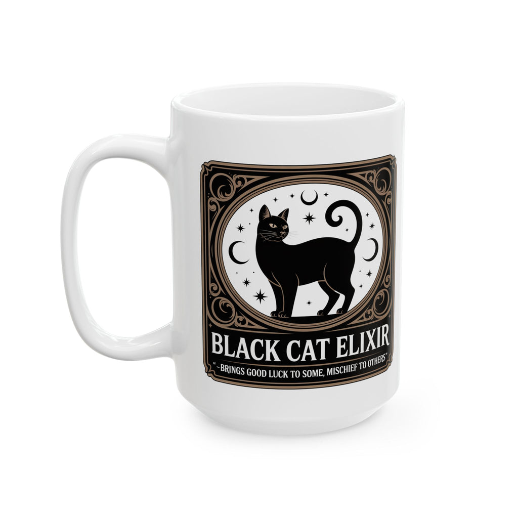 Black Cat Elixir Coffee Mug